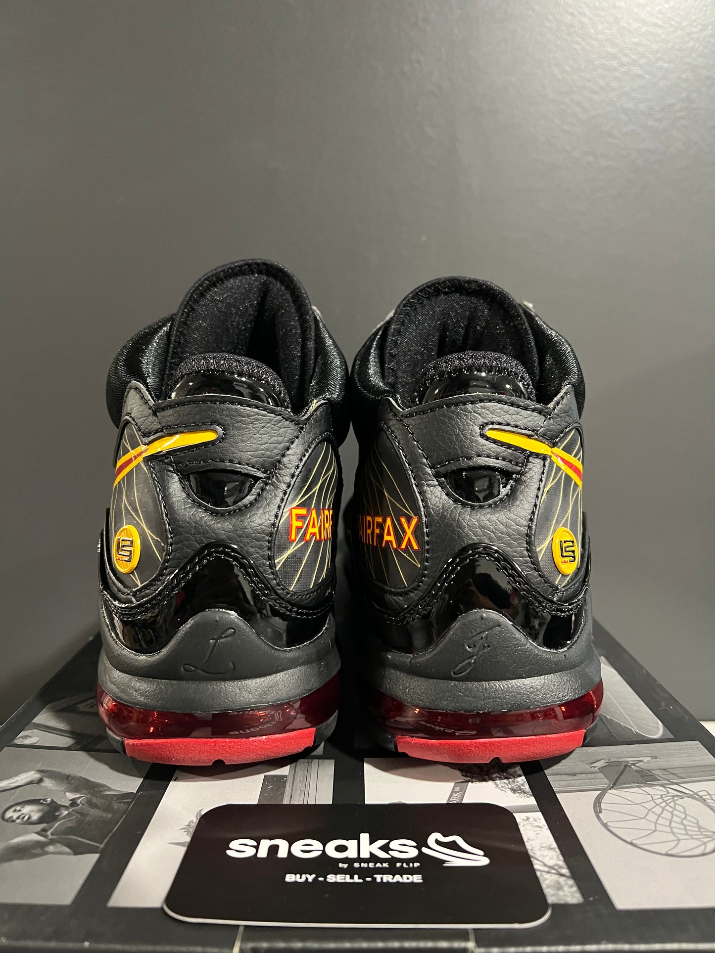 USED Air Max LeBron 7 Fairfax CU5646-001 SIZE 10M OG ALL AG25-282
