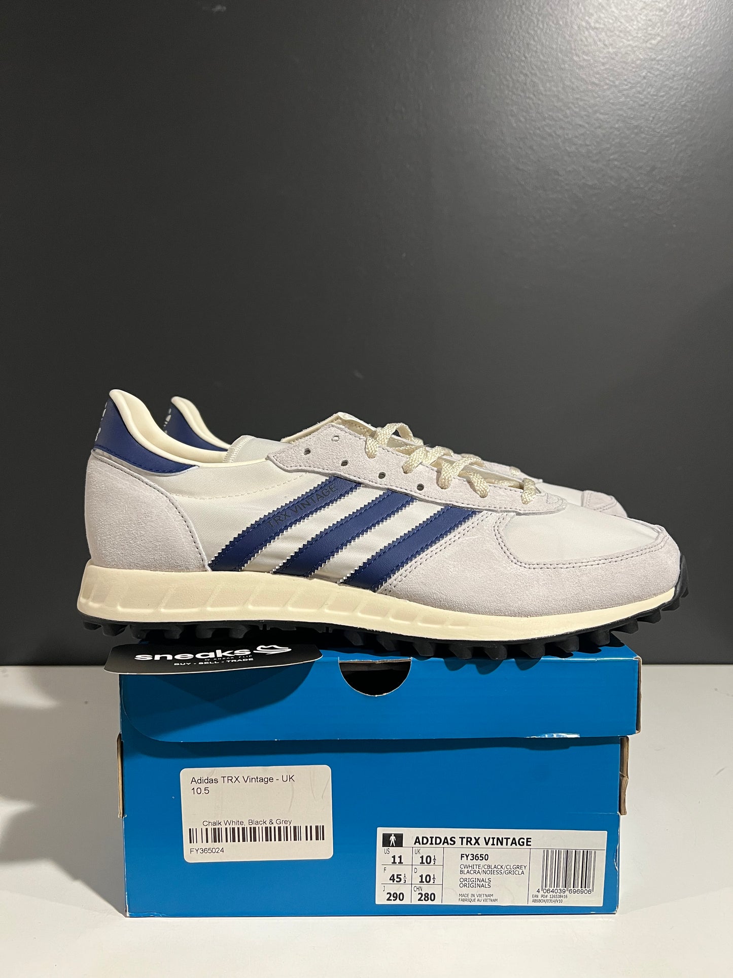 NEW Adidas Trx Vintage Chalk White FY3650 SIZE 11M OG ALL AG25-304