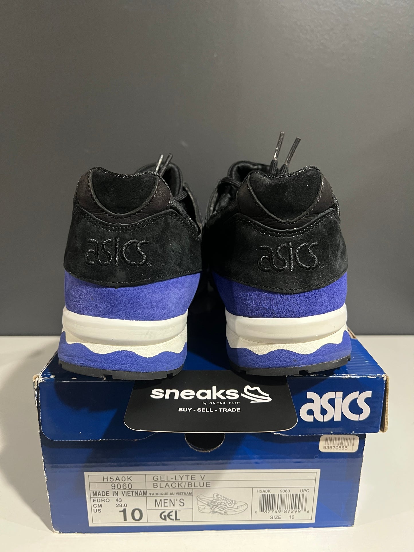 USED Bait x Gel Lyte 5 Splash City H5A0K-9060 SIZE 10M OG ALL AG25-283