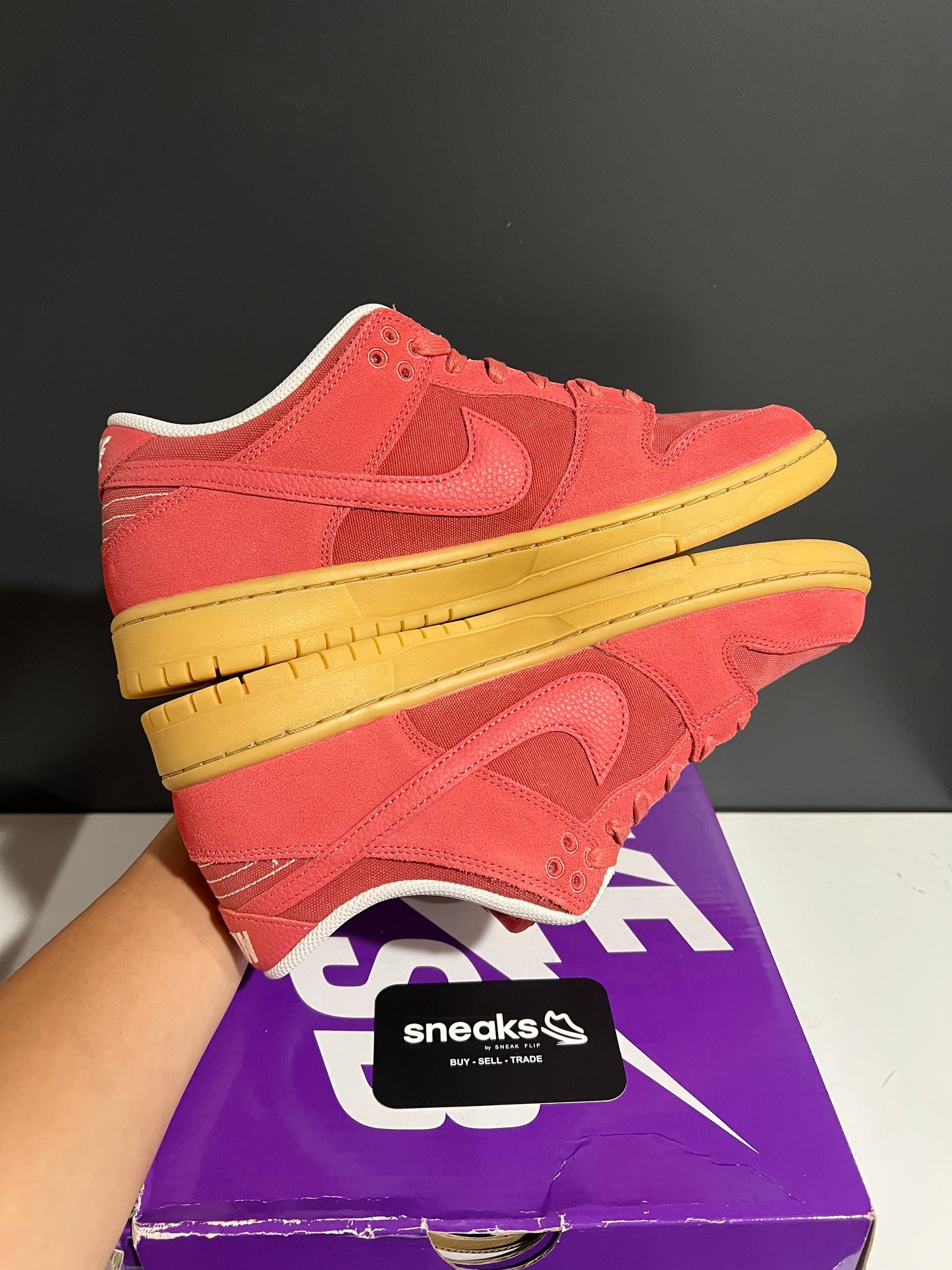 USED Nike SB Dunk Low Adobe DV5429-600 SIZE 10M OG ALL JY25-232