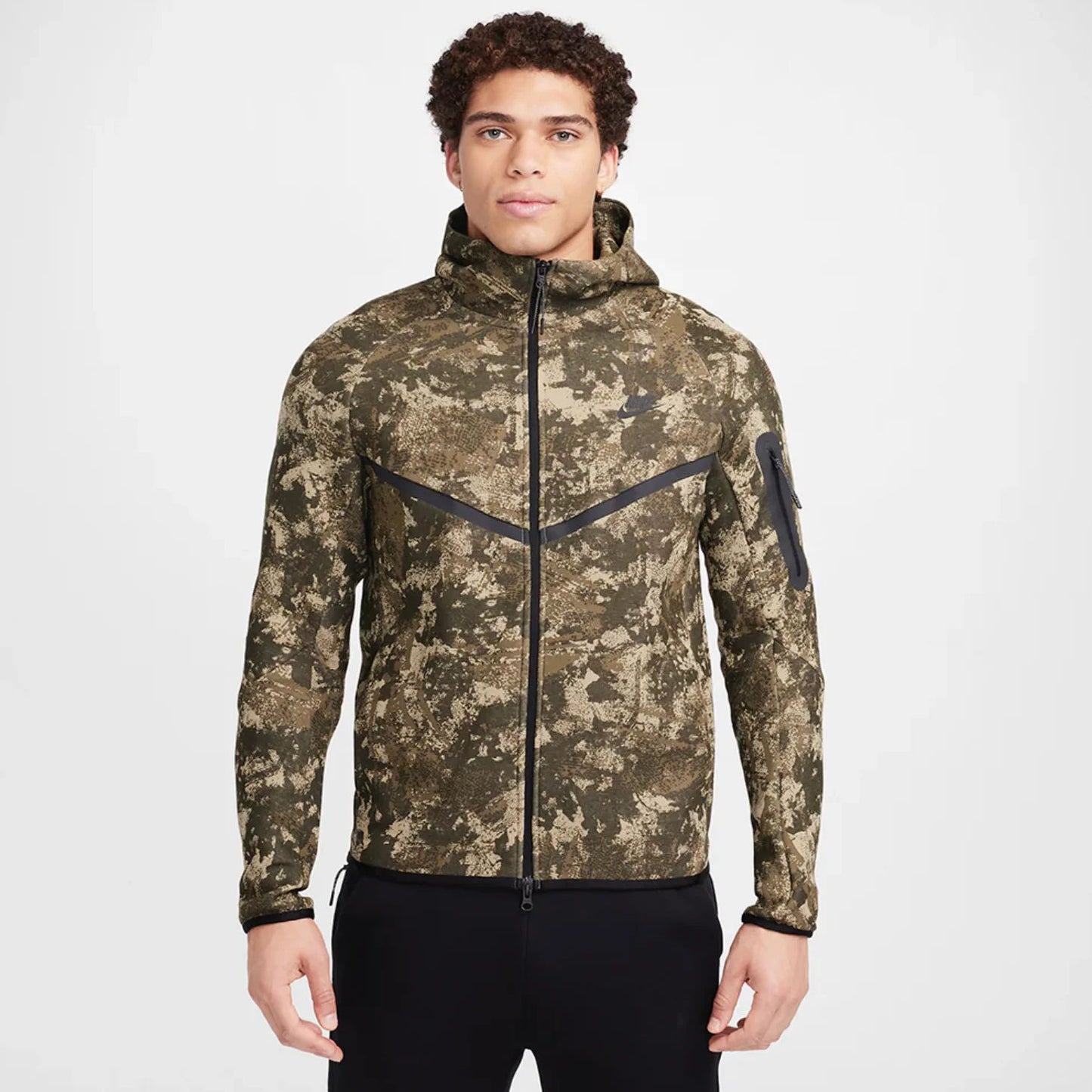 Nike Tech Fleece Full-Zip Windrunner Hoodie Camo
