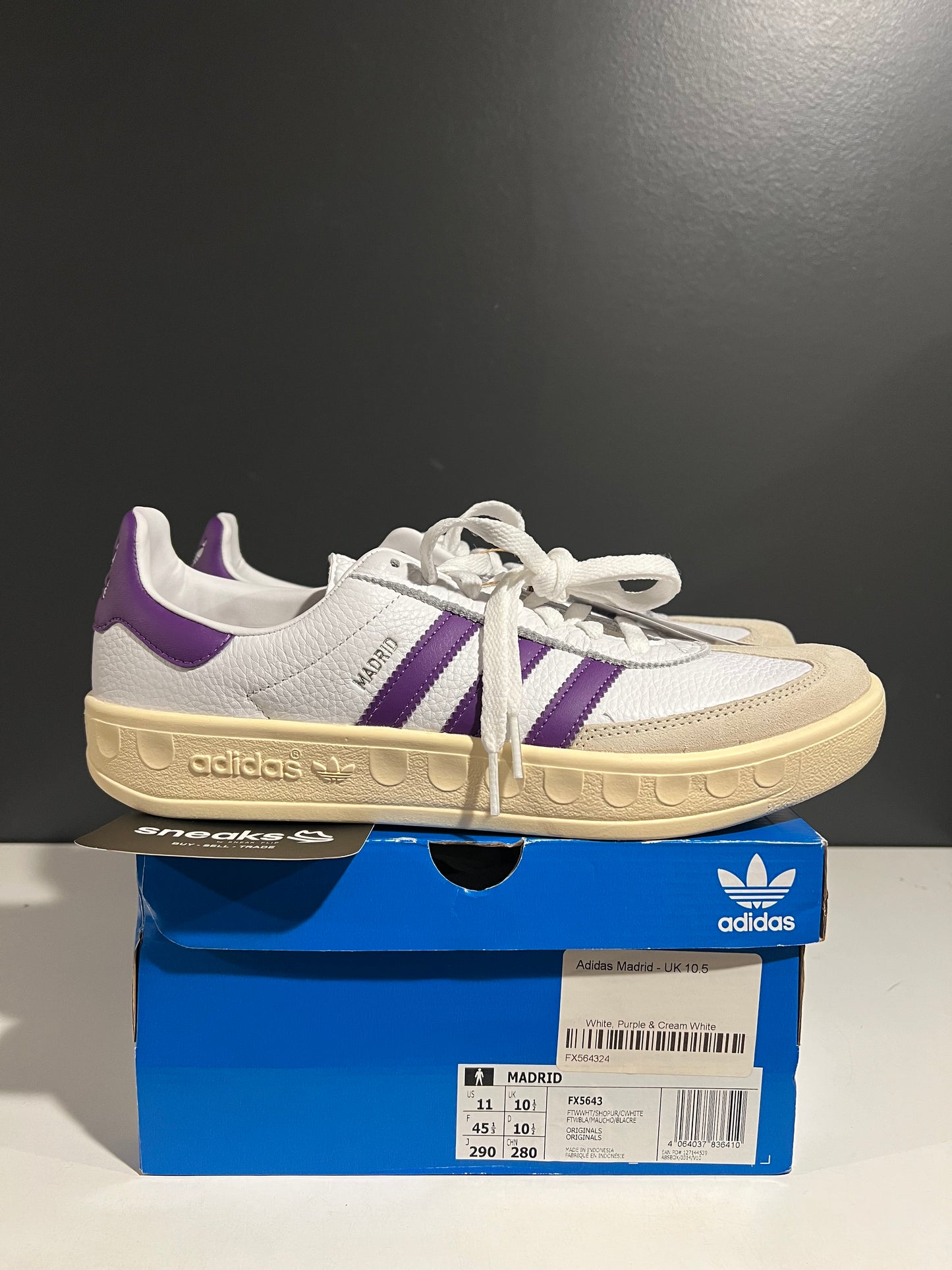 NEW Madrid Shock Purple FX5643 SIZE 11M OG ALL AG25-289