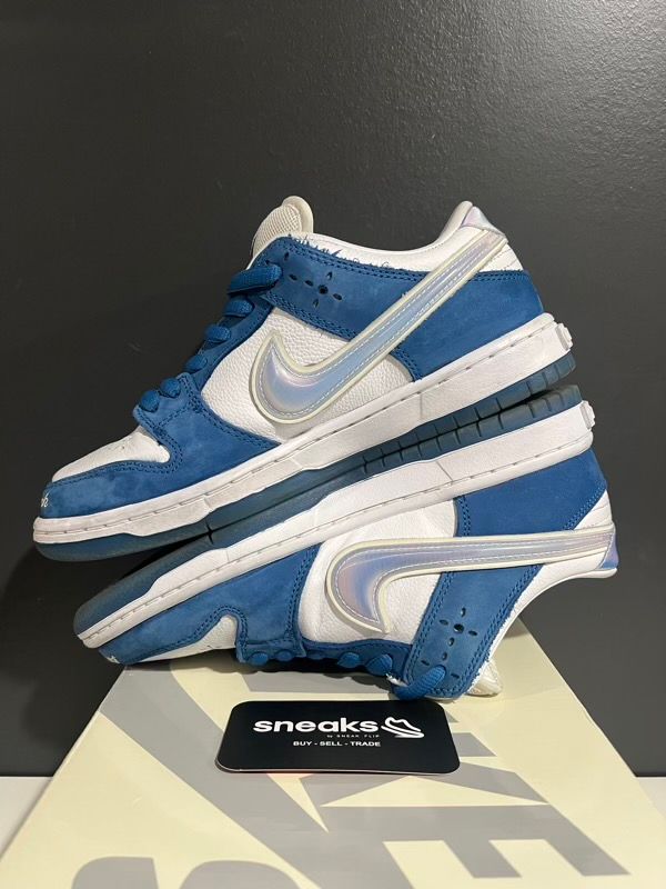 USED SIZE 6M Nike SB Dunk Low Born X Raised One Block At A Time - Used