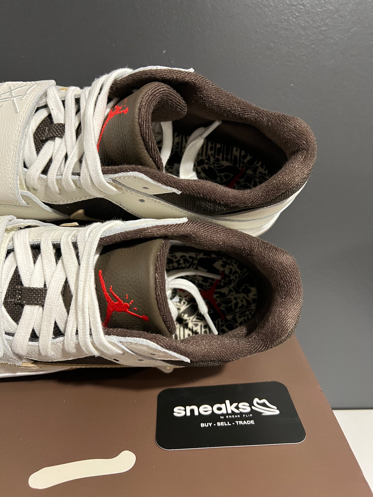 USED Travis Scott x Jordan Jumpman Jack TR Sail FZ8117-100 SIZE 11.5M OG ALL AG25-384