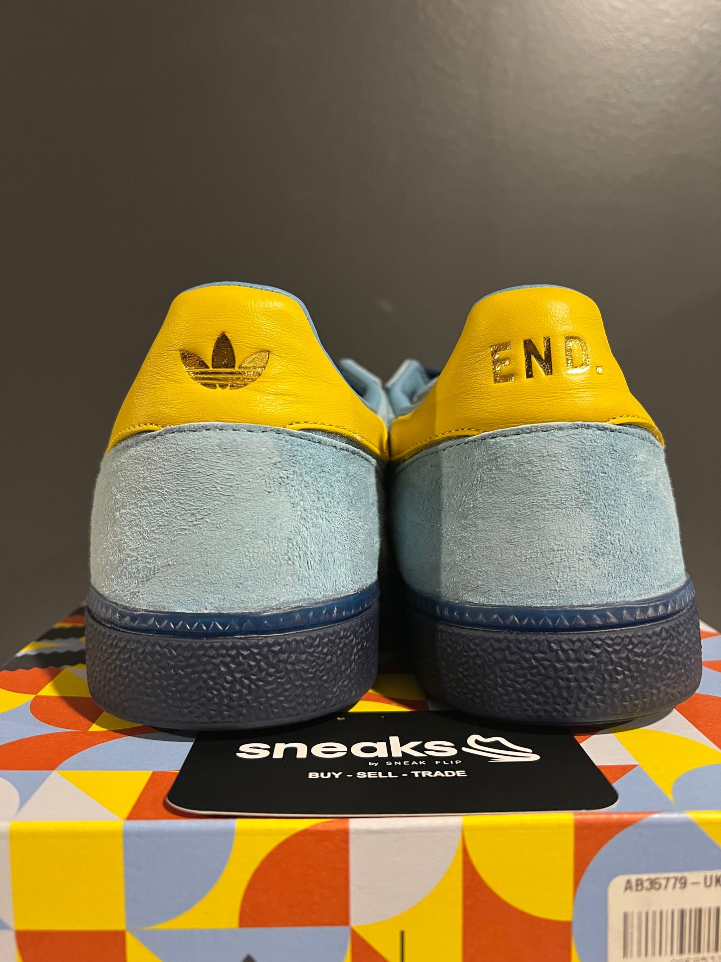 USED END. x Handball Spezial Bauhaus HP9390 SIZE 11M OG ALL AG25-299