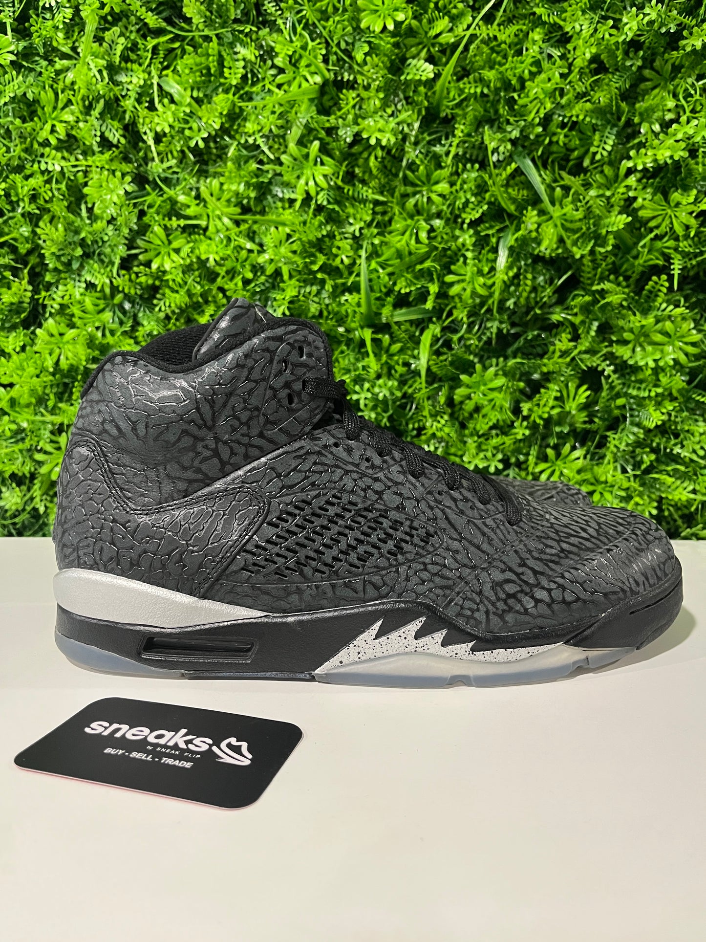 Air Jordan 5 Retro 3Lab5 Elephant Print 599581-003 SIZE 10.5 USED NO BOX