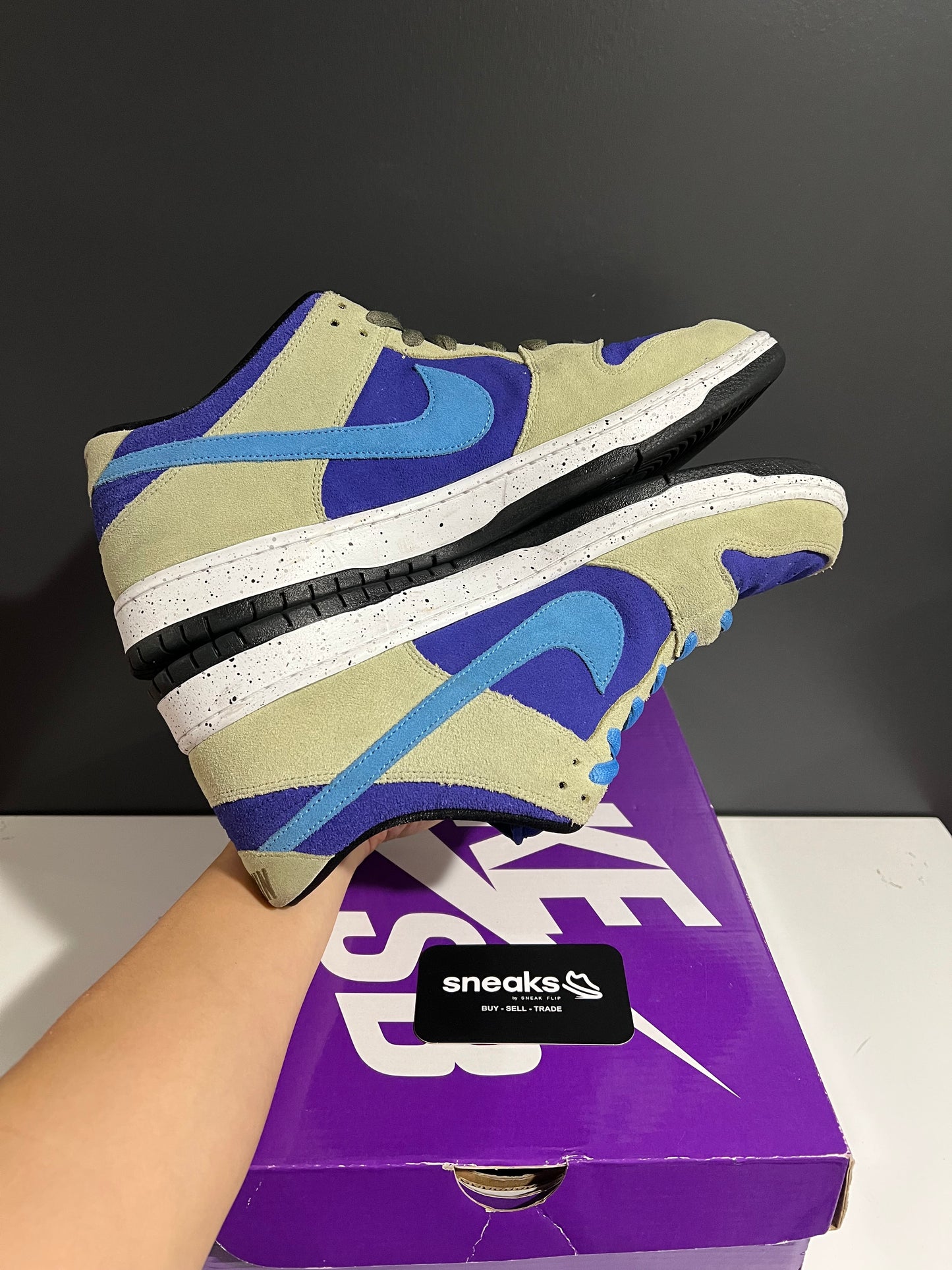 USED Dunk Low SB ACG Celadon BQ6817-301 SIZE 13M OG ALL