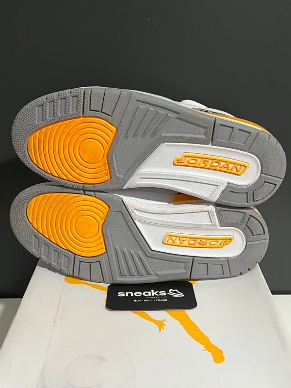 USED SIZE 7M Jordan 3 Retro Laser Orange (Women's) - Used
