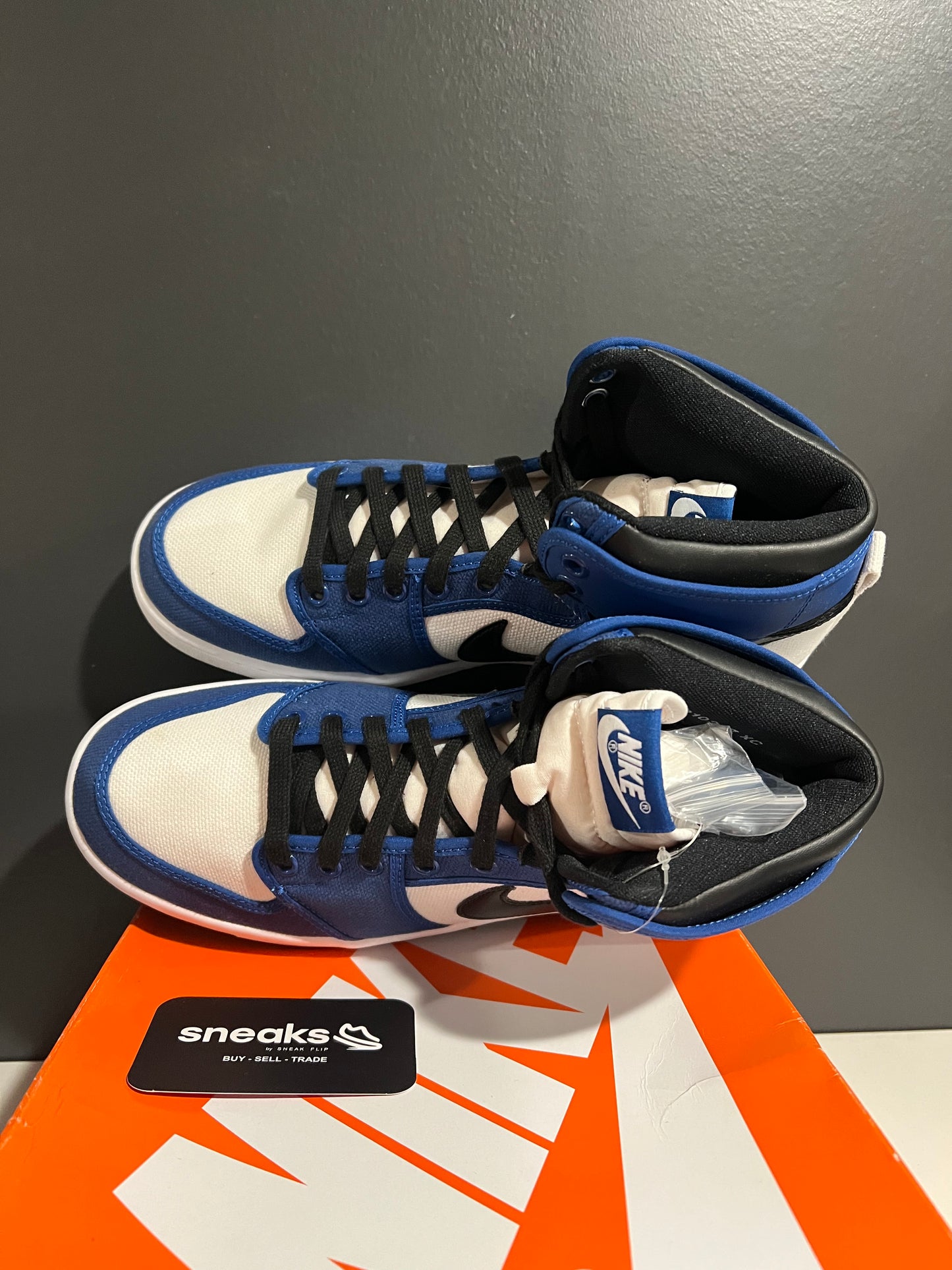NEW Air Jordan 1 KO Storm Blue DO5047-401 SIZE 9.5M OG ALL AG25-166