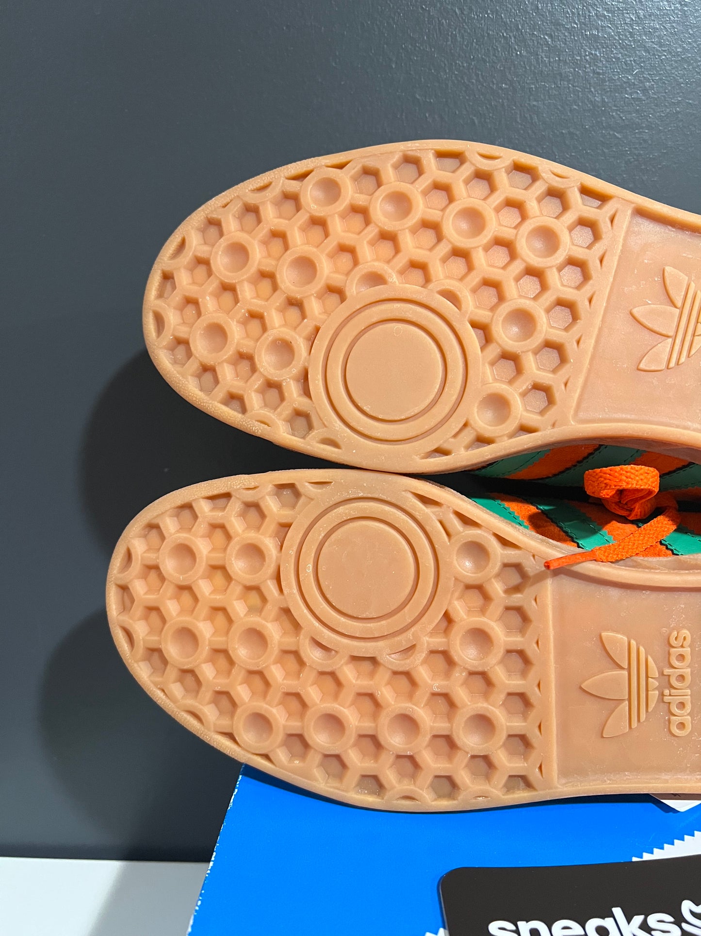 NEW Adidas Hamburg Orange Green H00447 SIZE 11M OG ALL AG25-291
