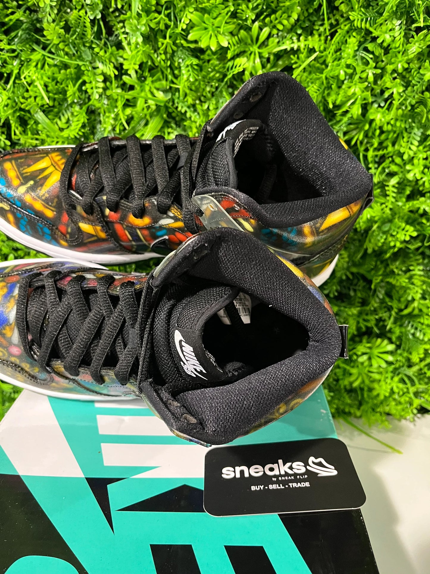 Nike SB Dunk High Concepts Stained Glass - Used