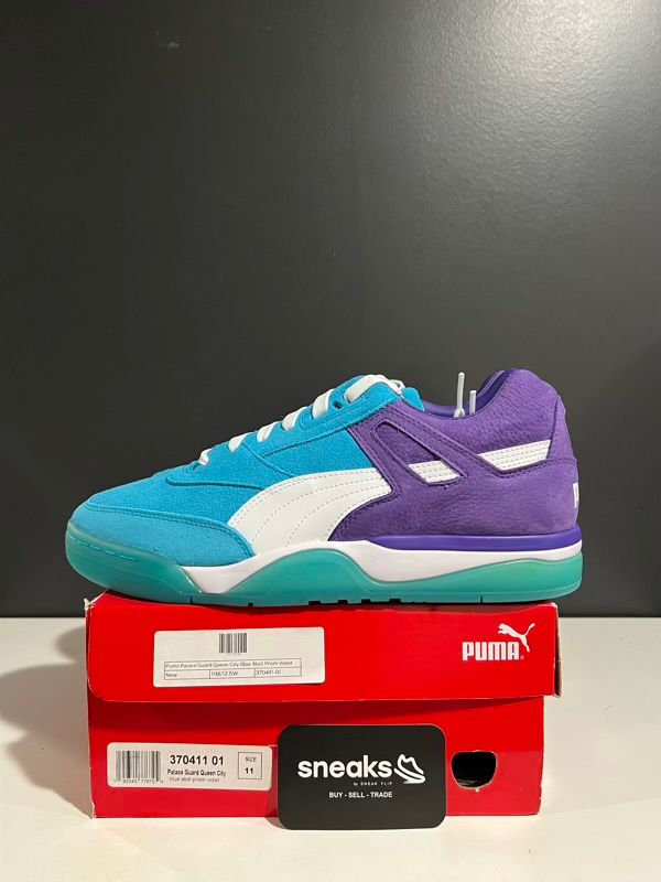 SIZE 11M Puma Palace Guard Queen City Blue Atoll Prism Violet