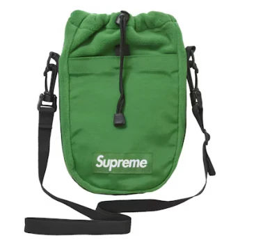 Supreme Polartec Sling Bag Green