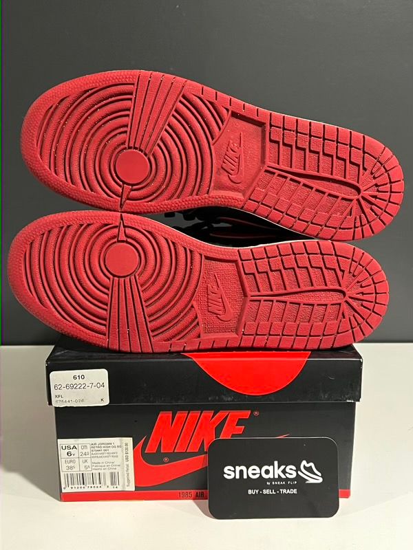 USED SIZE 6Y Jordan 1 Retro Bred Banned (2016) (GS) - Used