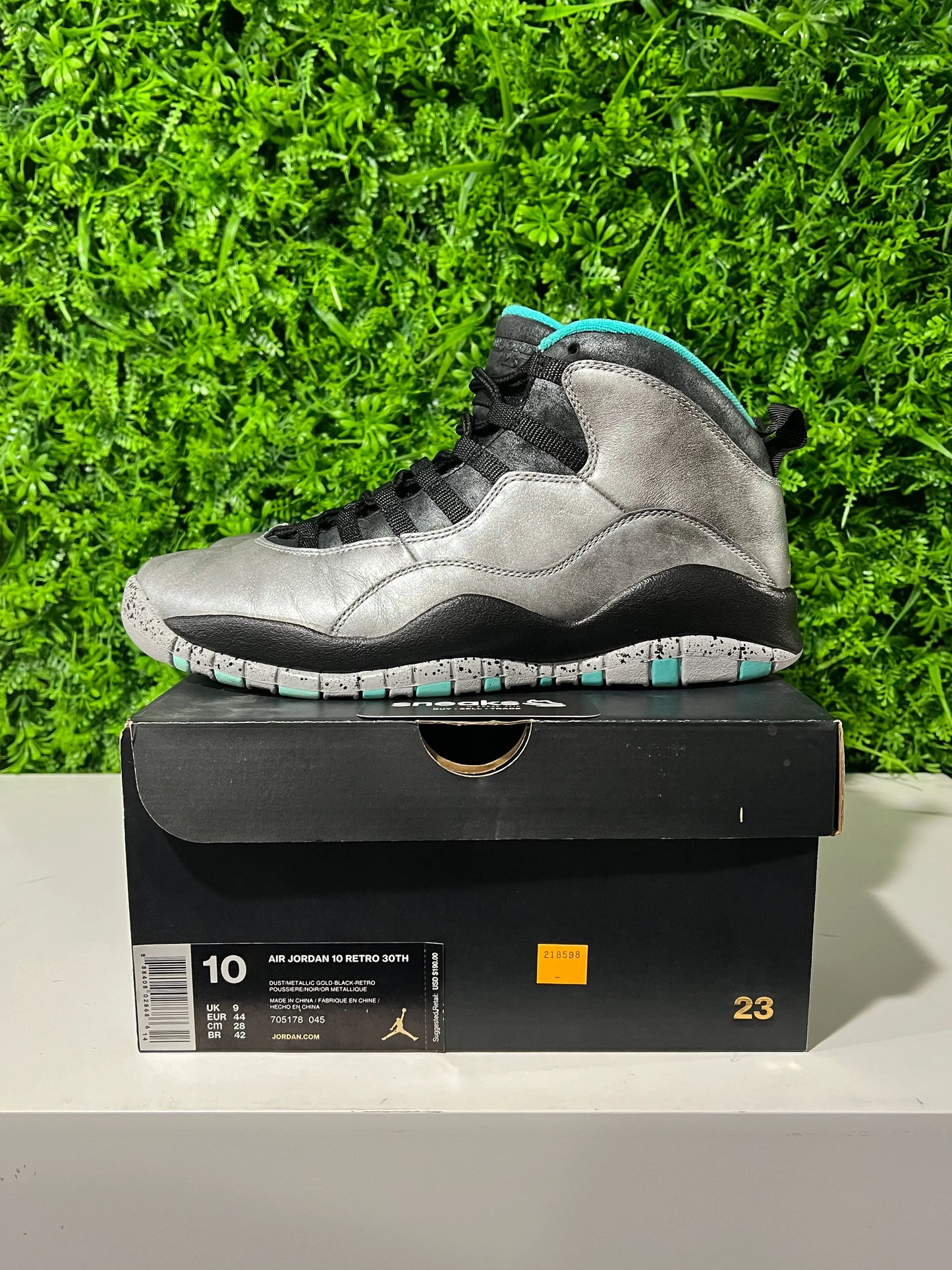 Jordan 10 Retro Lady of Liberty 30th Anniversary - Used