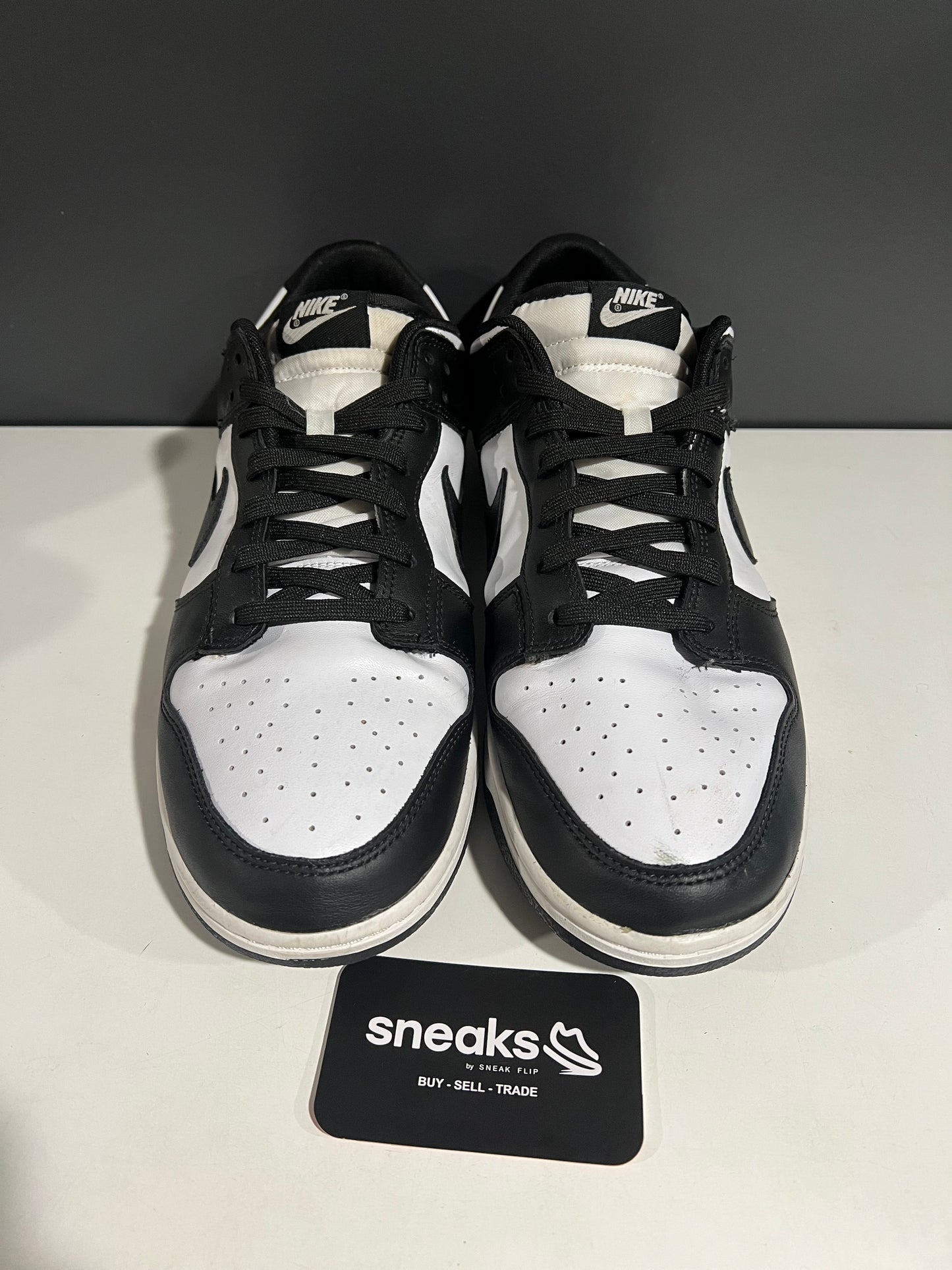 USED Dunk Low Black White DD1391-100 SIZE 13M NO BOX AG25-127