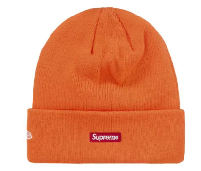 Supreme New Era S Logo Beanie (FW24) Orange