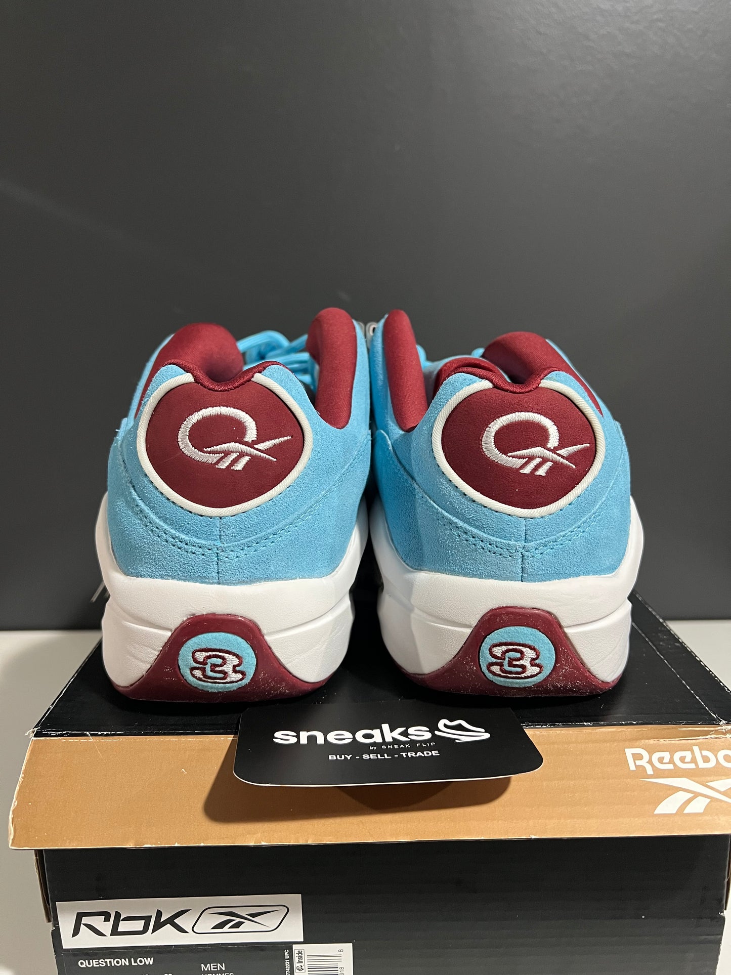 NEW Question Low Phillies GZ0990 SIZE 11M OG ALL AG25-286