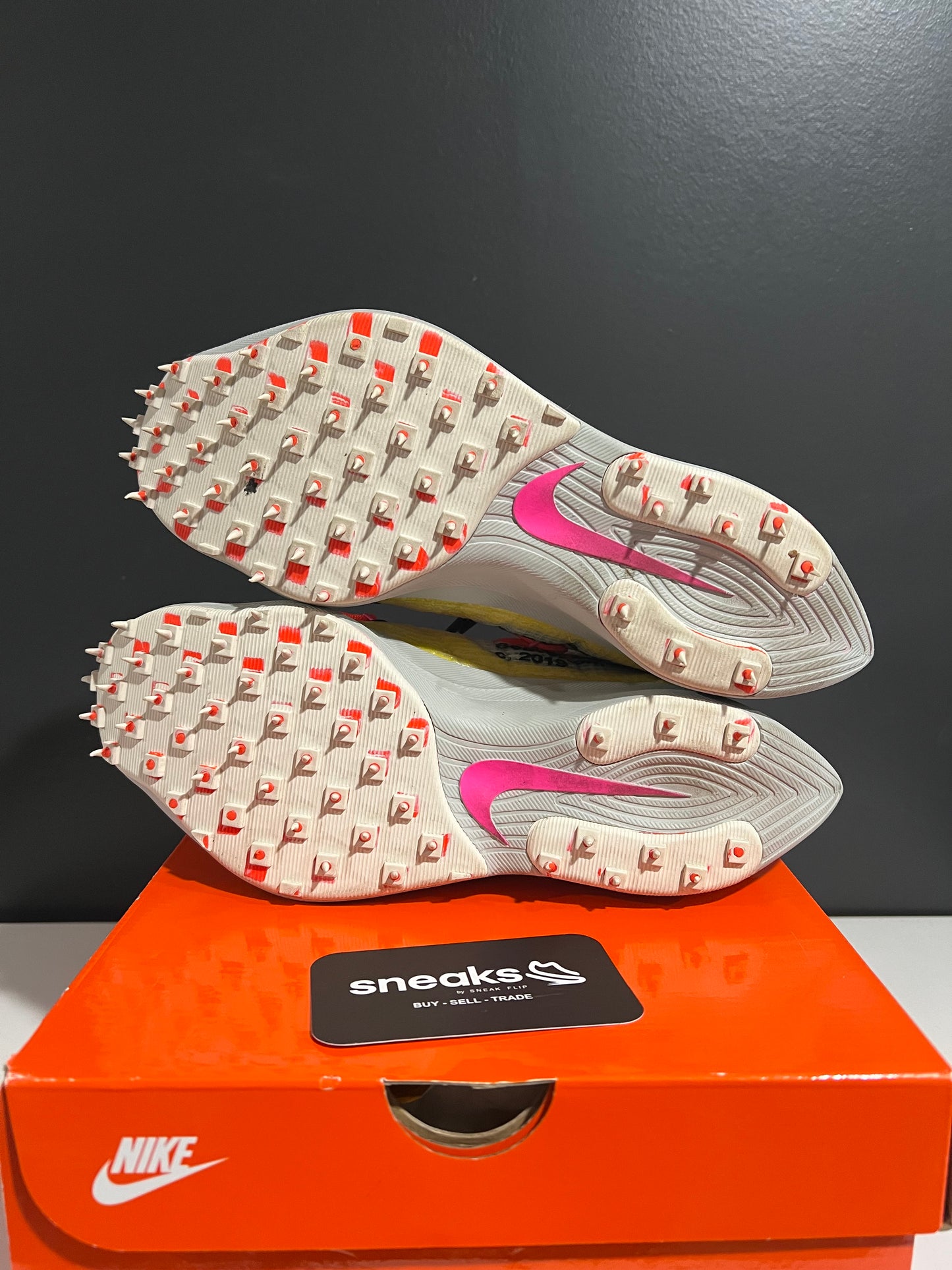 USED Off-White x Wmns Vapor Street Tour Yellow CD8178-700 SIZE 6M OG ALL JN25-145