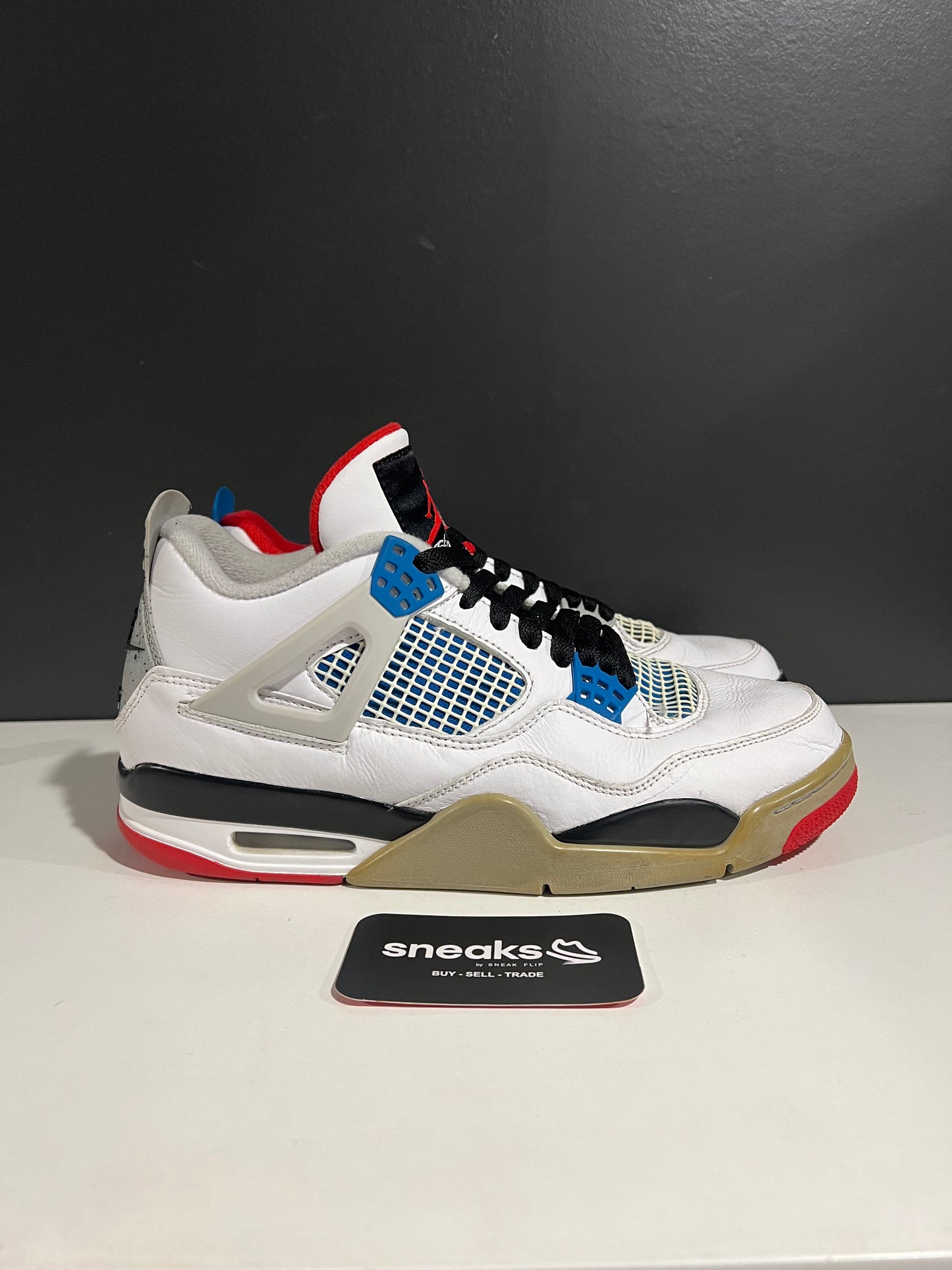 USED Air Jordan 4 Retro SE What The 4 CI1184-146 SIZE 9.5M NO BOX AG25-315