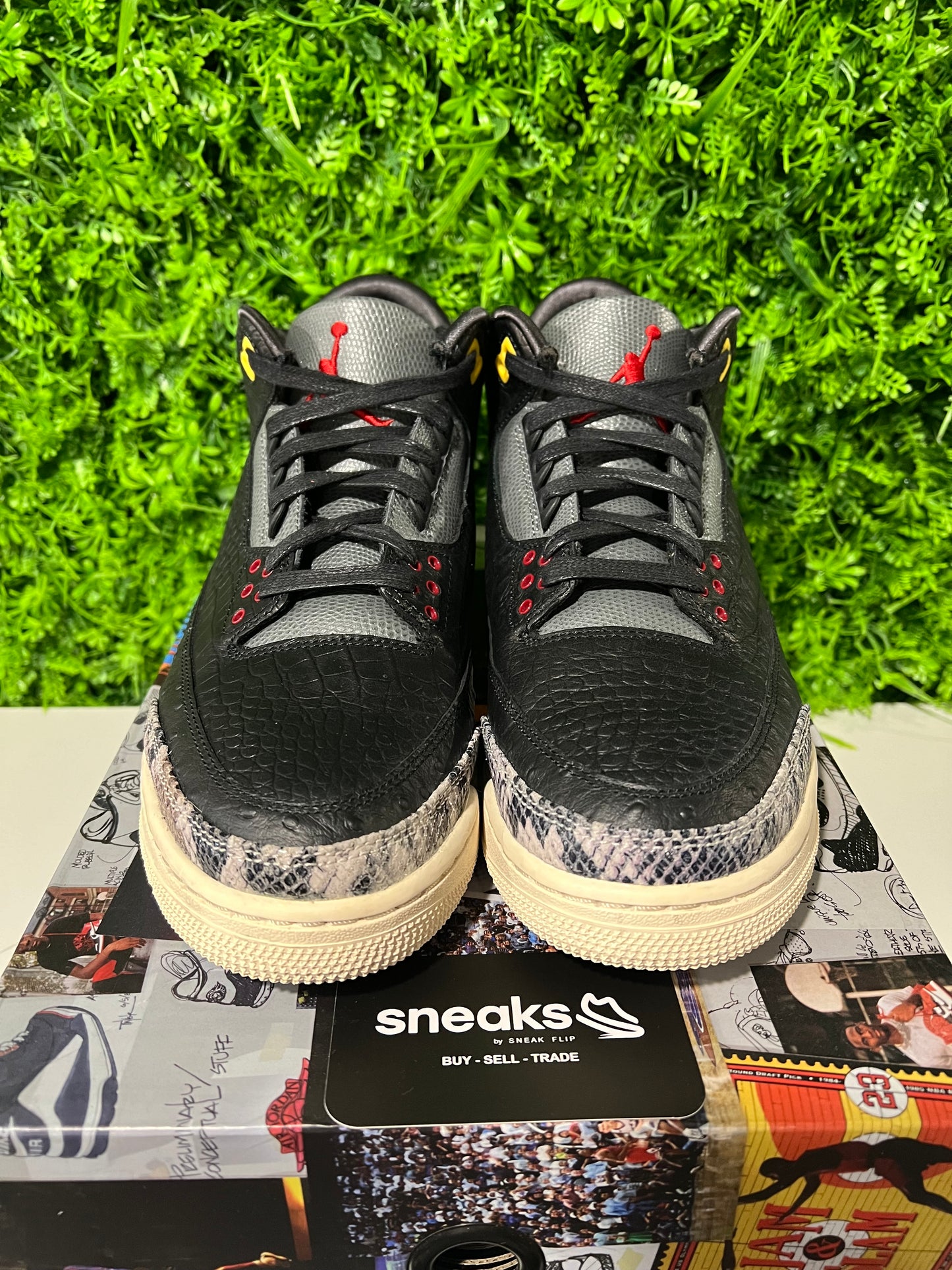 USED Air Jordan 3 Retro SE Animal Instinct 2.0 CV3583-003 SIZE 11M OG ALL