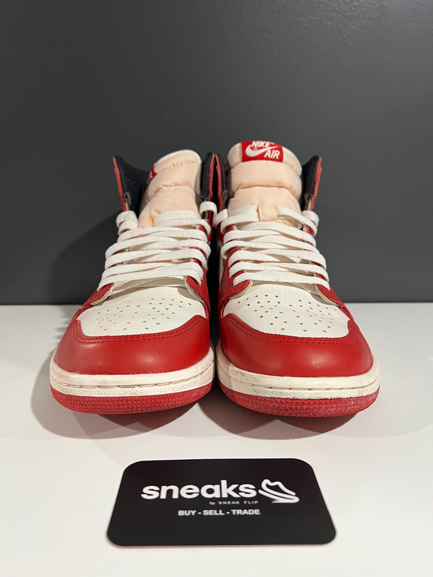 USED Air Jordan 1 Retro High OG Chicago Lost & Found DZ5485-612 SIZE 10.5M NO BOX