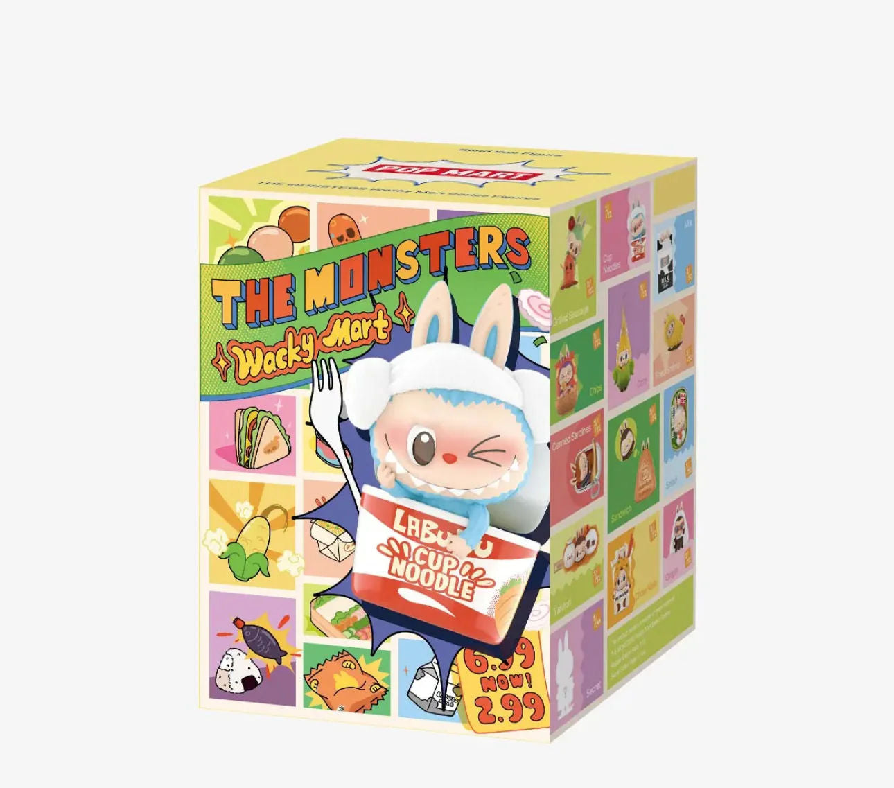 Pop Mart Labubu The Monsters Wacky Mart Series Figure Sealed Case (12 Blind Box)