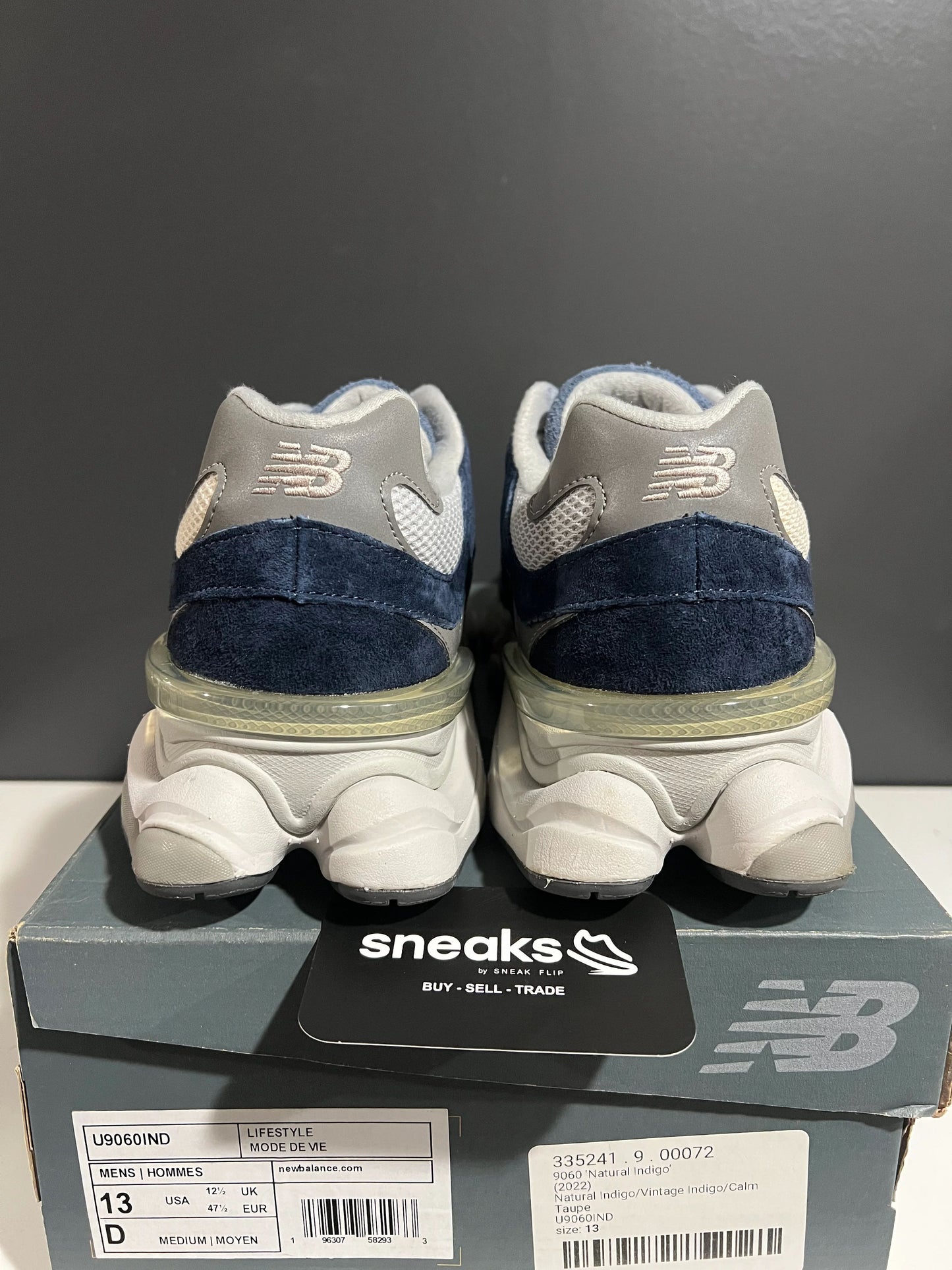 New Balance 9060 Natural Indigo - Used