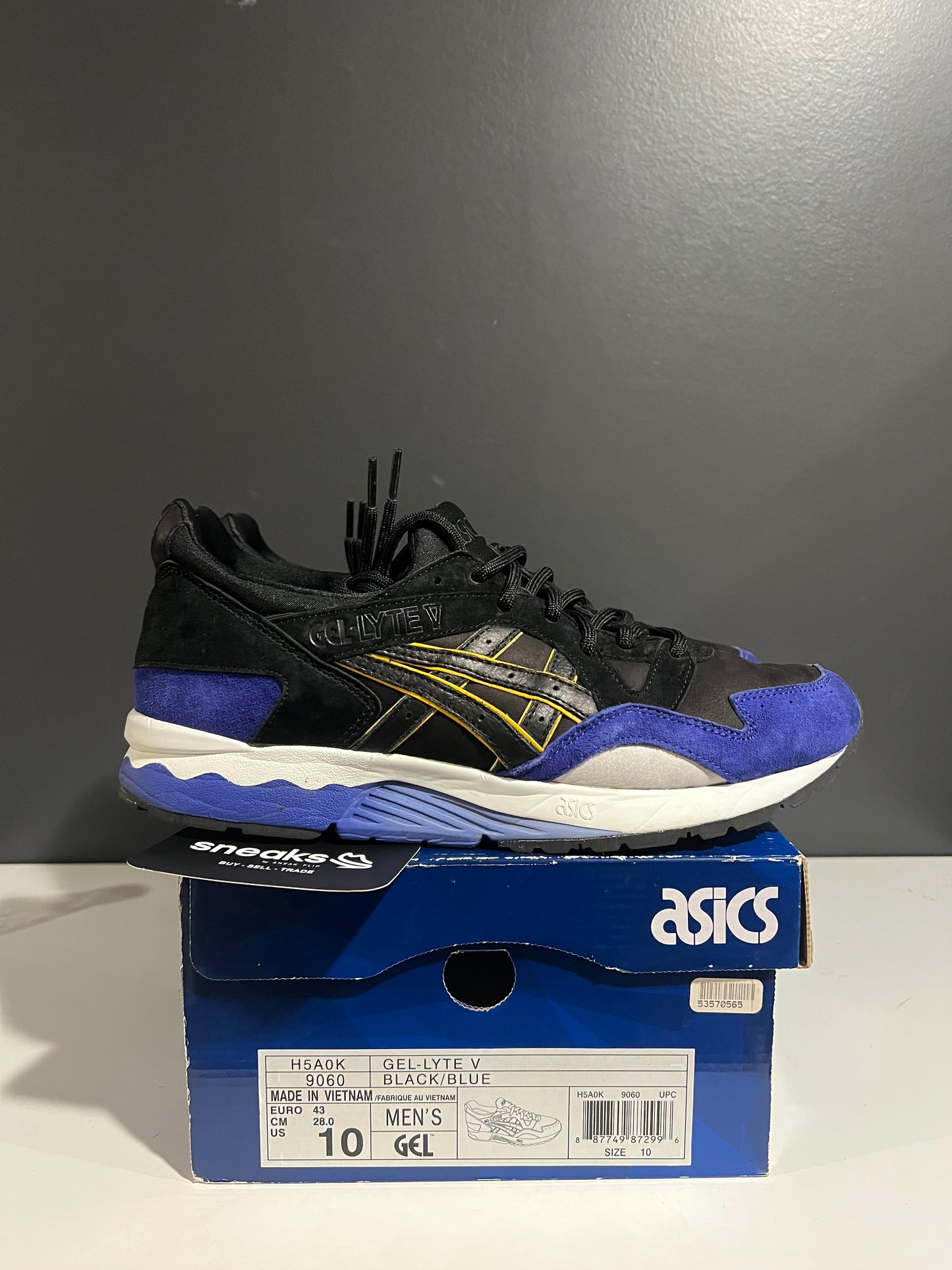 USED Bait x Gel Lyte 5 Splash City H5A0K-9060 SIZE 10M OG ALL AG25-283