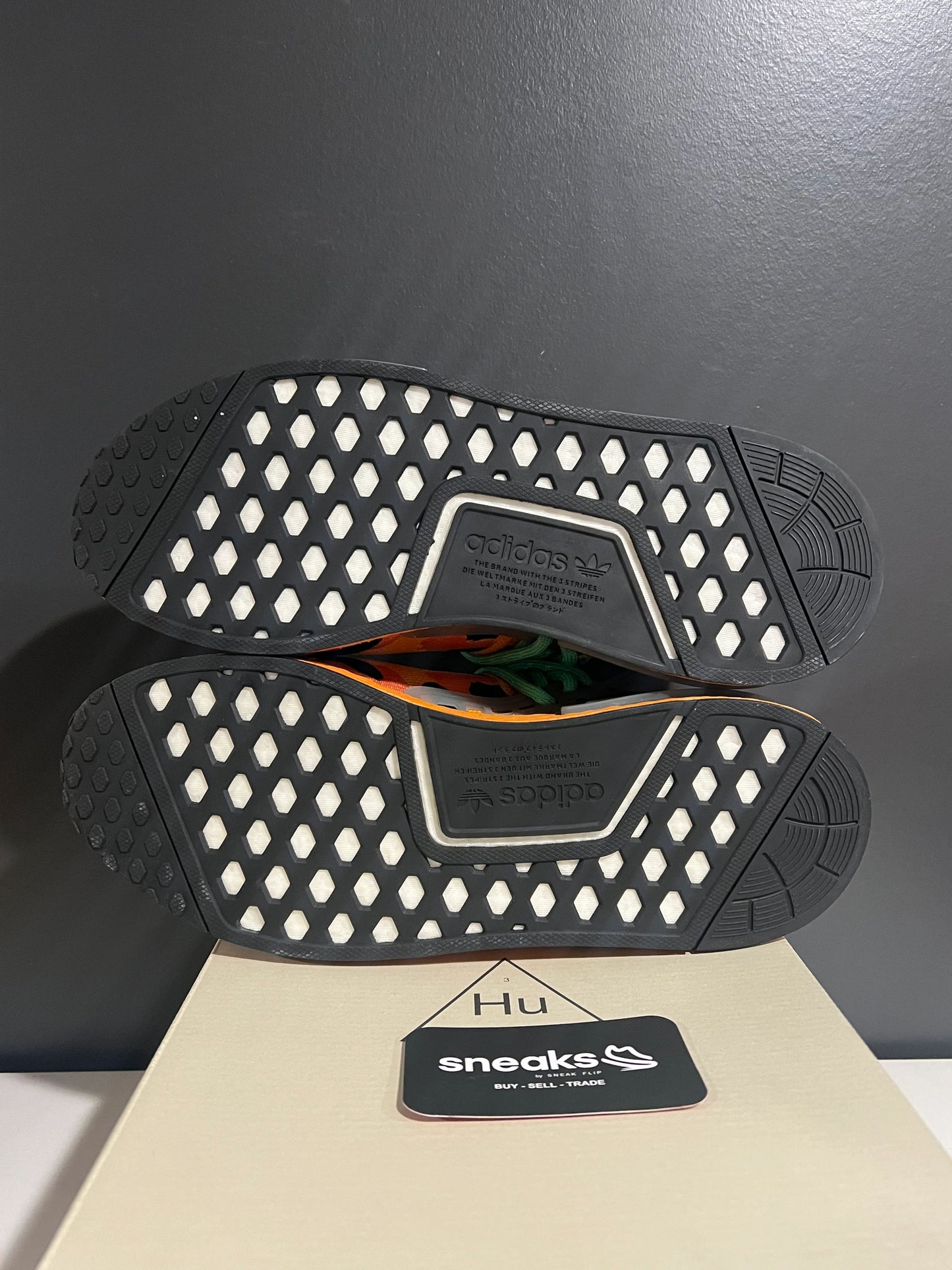 adidas NMD Hu Pharrell Animal Print Leopard Pulse Amber