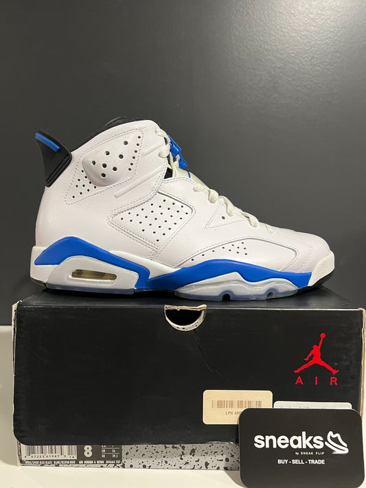 Jordan 6 Retro Sport Blue (2014) - Used