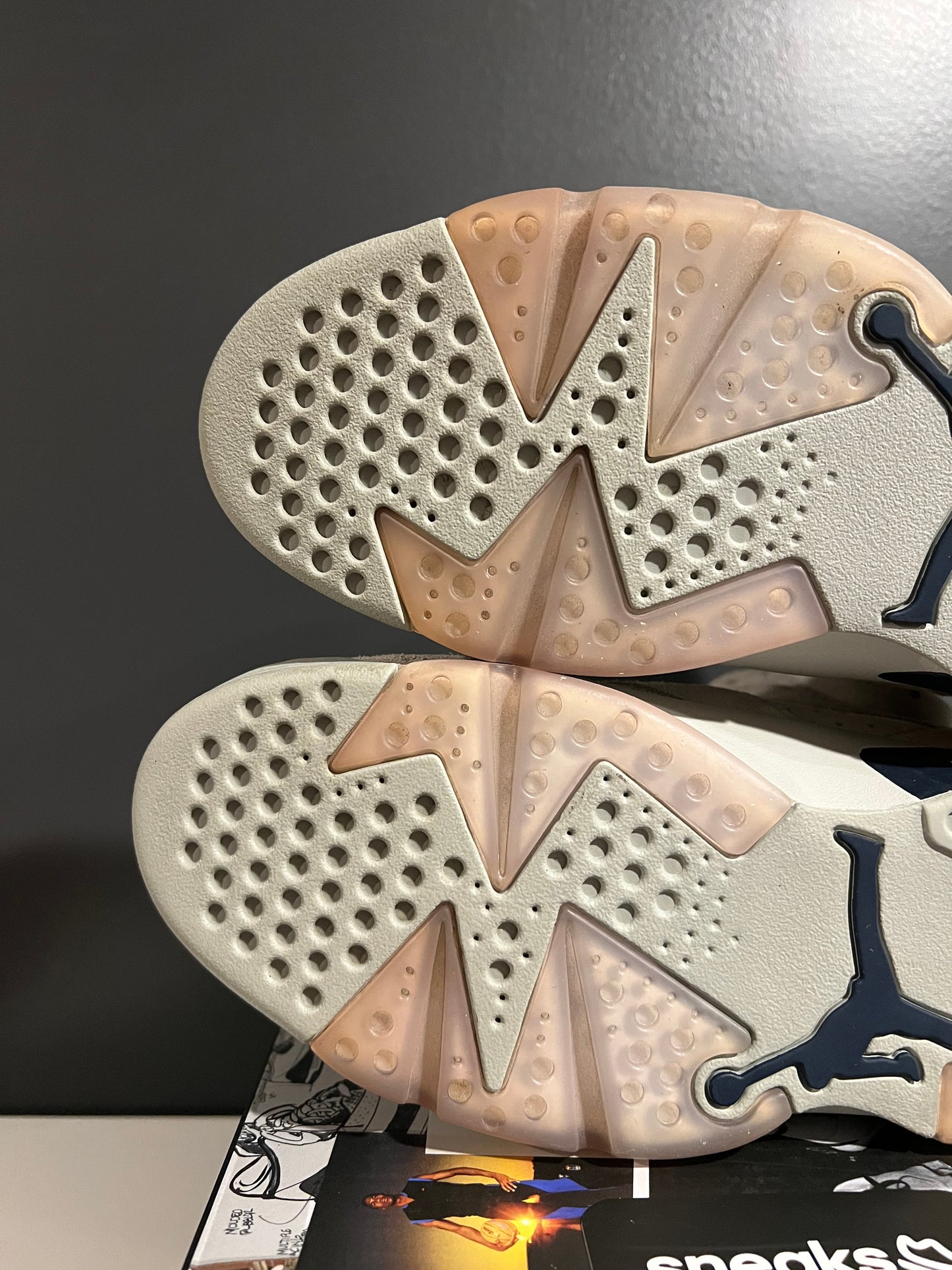 USED Air Jordan 6 Retro Georgetown CT8529-02 SIZE 10.5M OG ALL AG25-41
