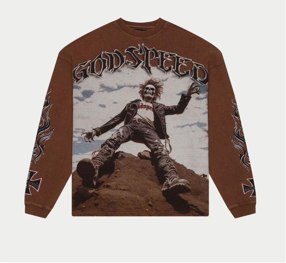 Godspeed Rocker LS Thermal Brown Wash