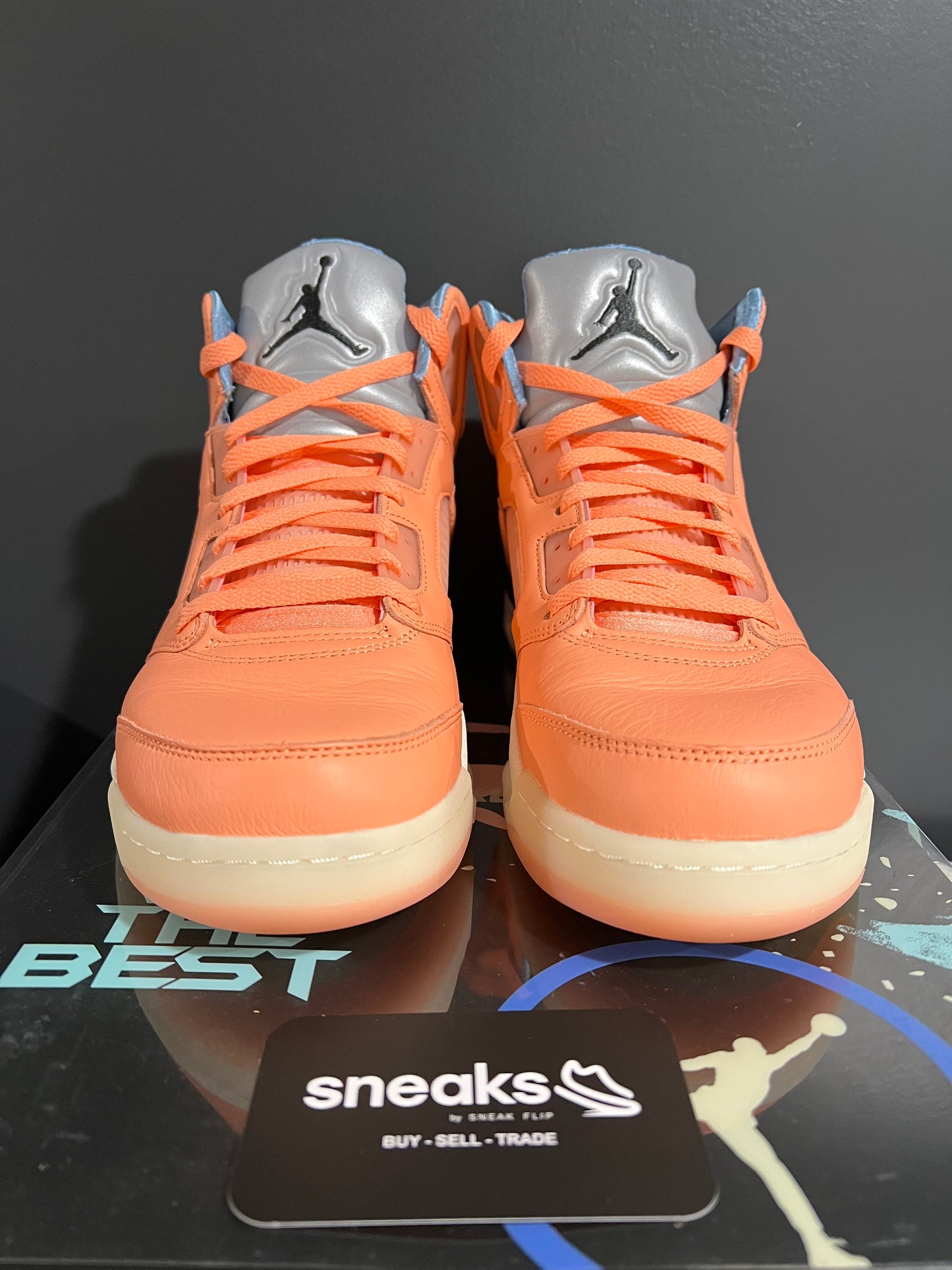 USED DJ Khaled x Air Jordan 5 Retro We The Best - Crimson Bliss DV4982-641 SIZE 11M OG ALL JY25-177
