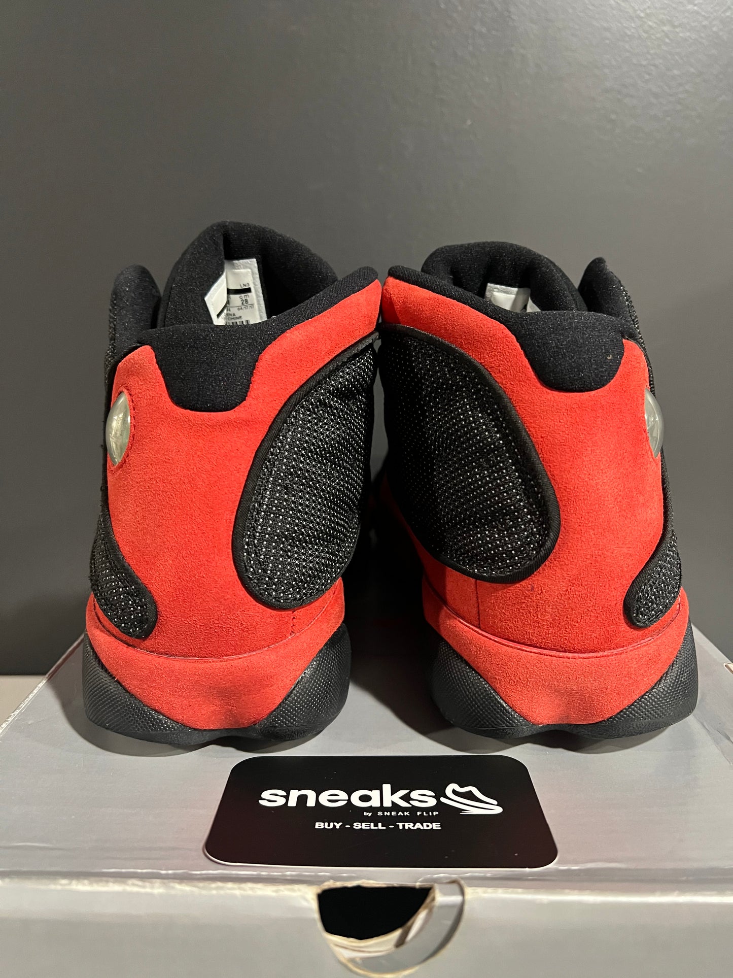 USED Air Jordan 13 Retro Bred 2017 414571-004 SIZE 10M OG ALL AG25-277