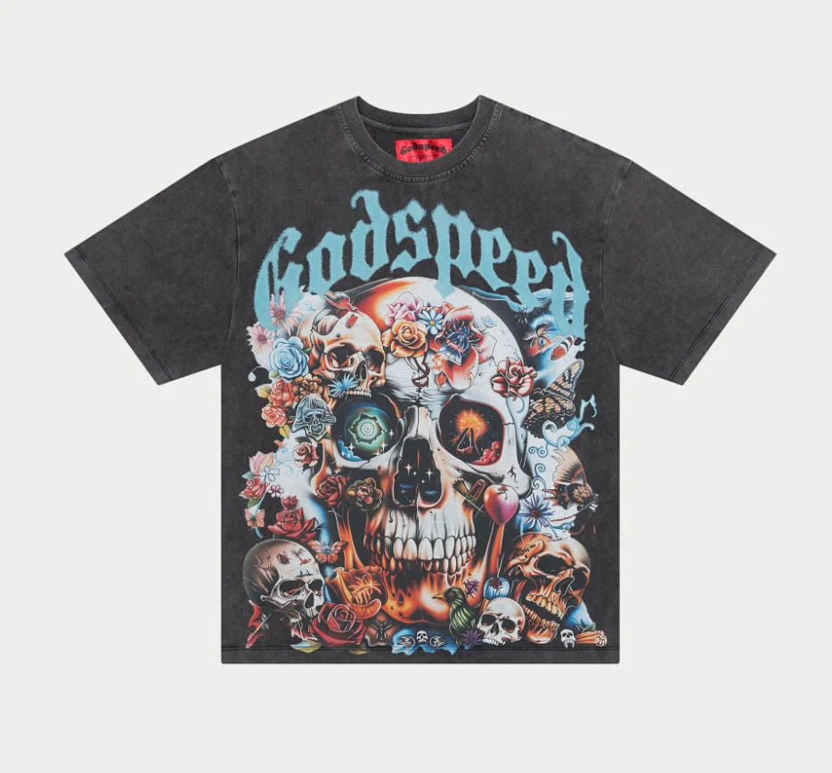 Godspeed Eternal Dream T-shirt Grey Wash
