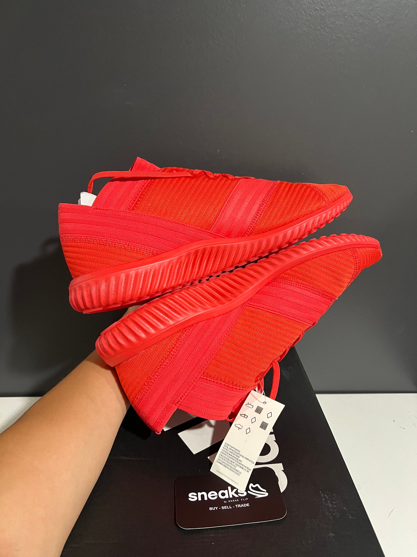 NEW Adidas Nemeziz Tango 17.1 IC Red CP9116 SIZE 11M OG ALL AG25-290