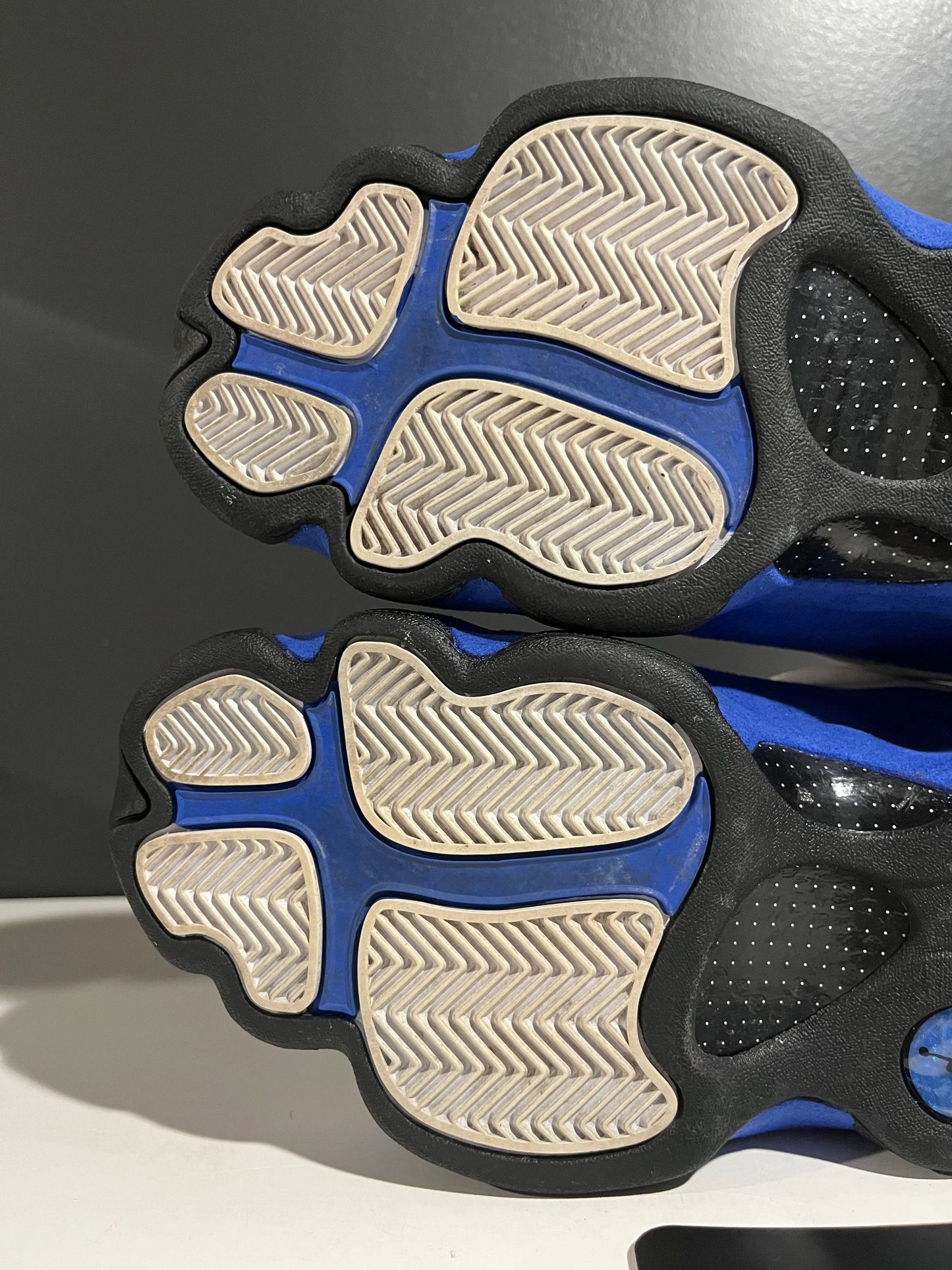 Jordan 13 Retro White Hyper Royal Black - Used