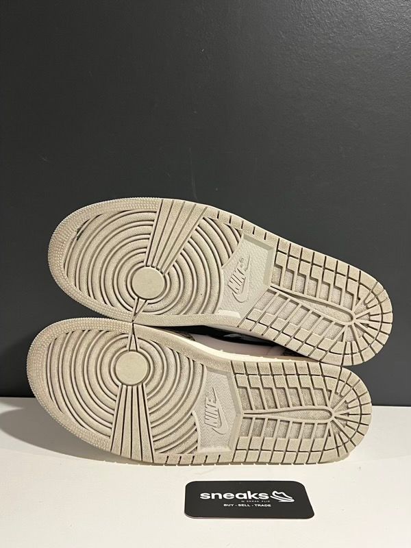 USED SIZE 9M Jordan 1 Retro High OG White Cement - USED NO BOX