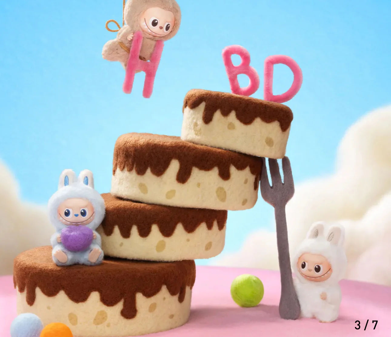 Pop Mart Labubu The Monsters Pin for Love Series Vinyl Plush Pendant (A-M) Sealed Case (14 Blind Box)