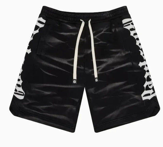 Godspeed Courtside Shorts Black Tie Dye