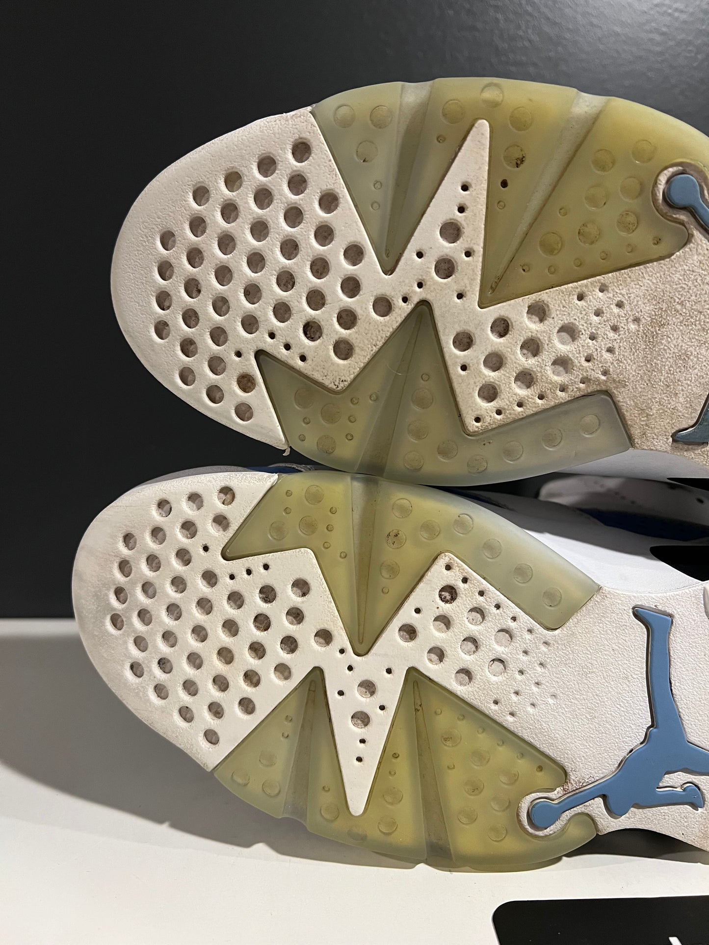 USED Air Jordan 6 Retro UNC Home CT8529-410 SIZE 12M NO BOX SP25-076