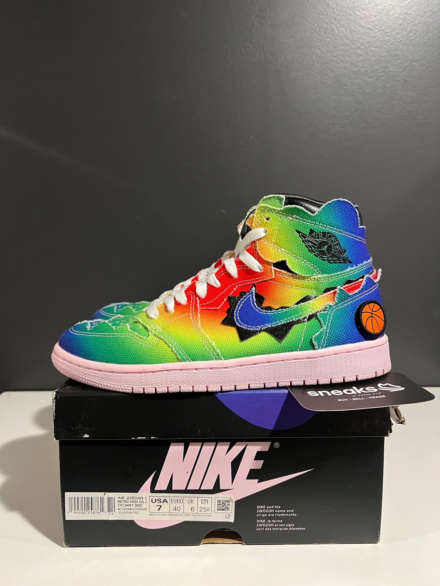 Jordan 1 Retro High J Balvin - Used