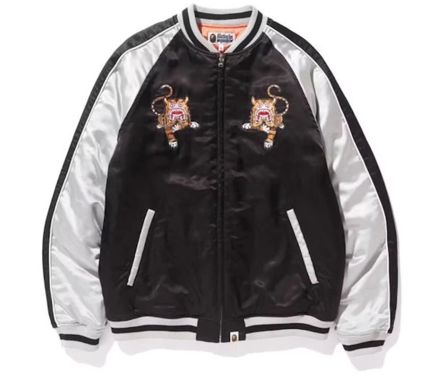 BAPE Tiger Souvenir Jacket Jacket Black