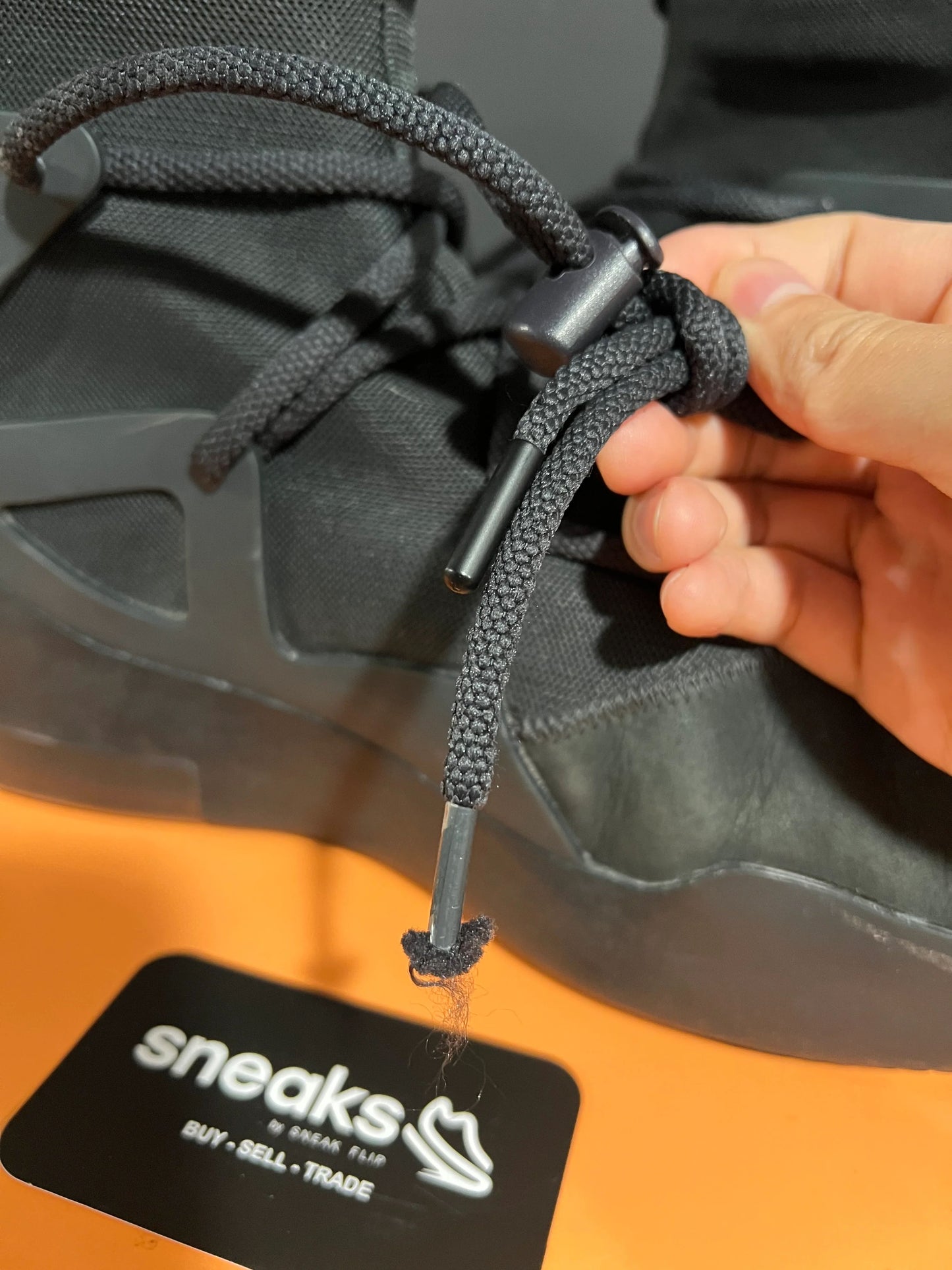 Nike Air Fear of God 1 Triple Black - Used