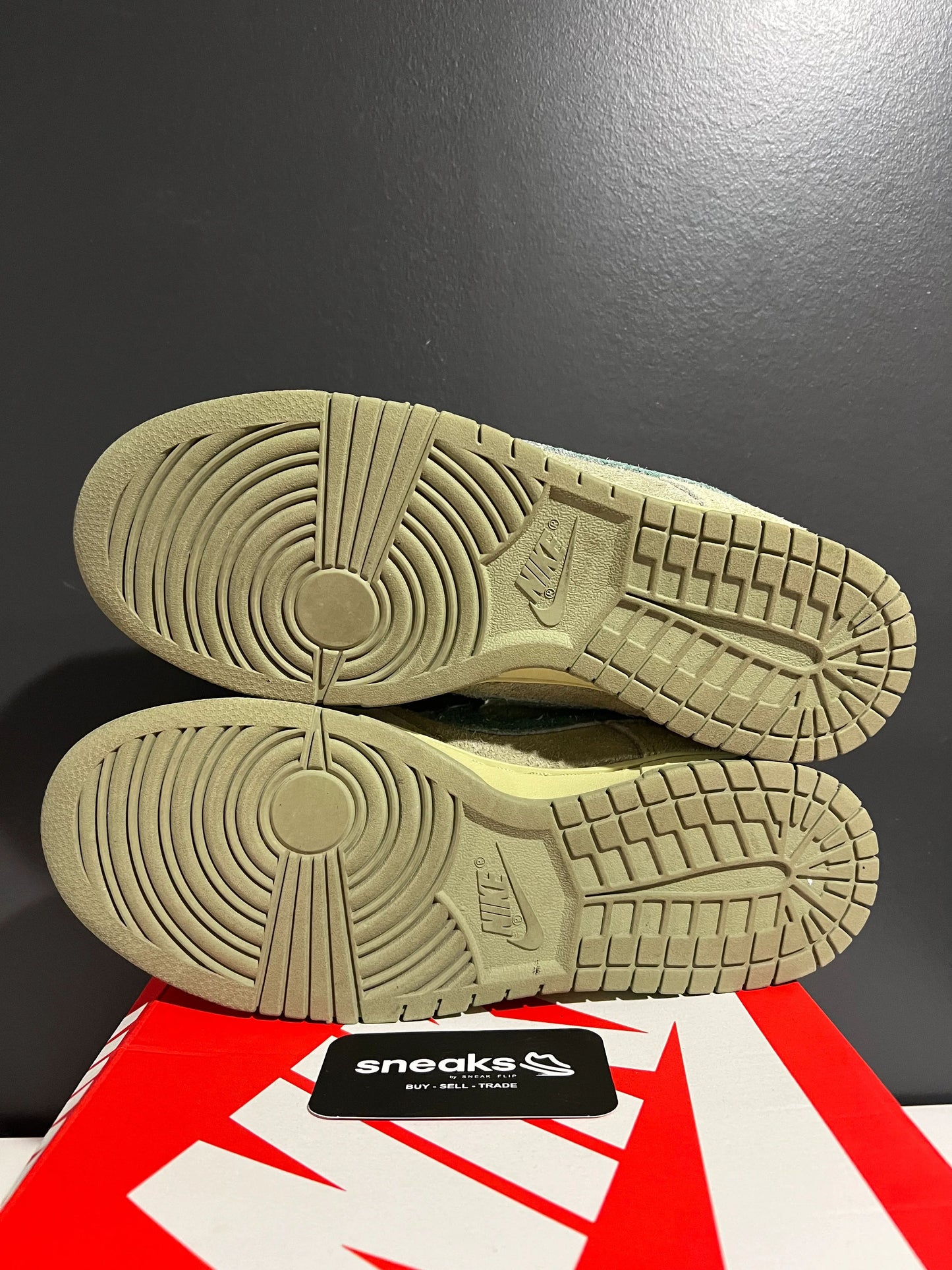 Nike Dunk Low Olive Aura (Women’s) - Used