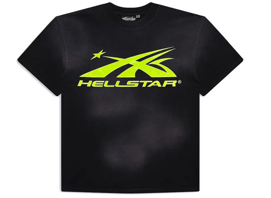 Hellstar Sports Core Logo Gel T-shirt Light Green