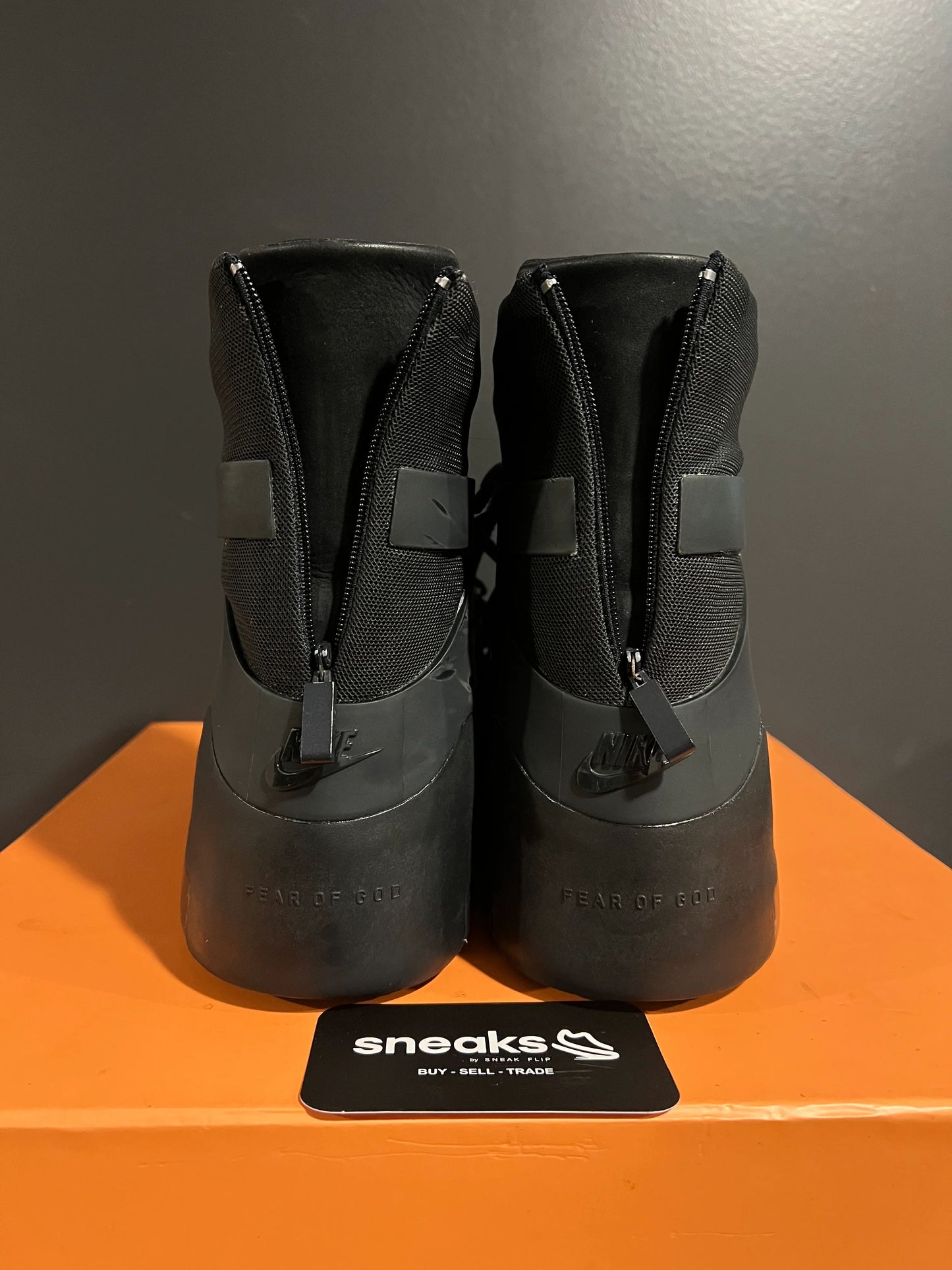 Nike Air Fear of God 1 Triple Black - Used