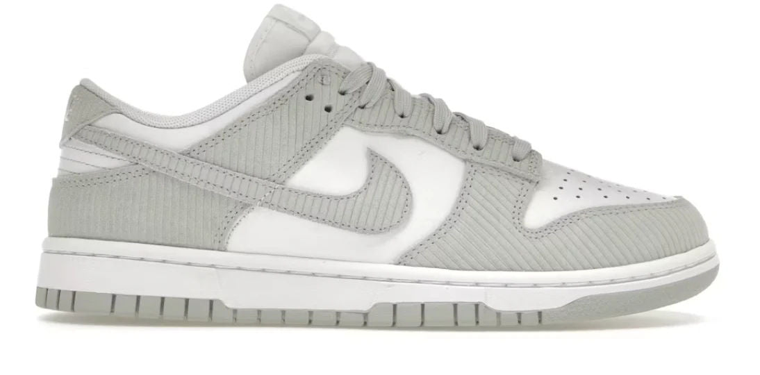 Nike Dunk Low Light Silver Corduroy (Women's)