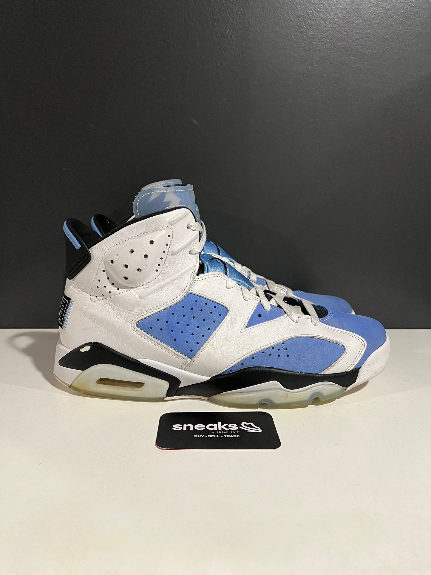 USED Air Jordan 6 Retro UNC Home CT8529-410 SIZE 12M NO BOX SP25-076